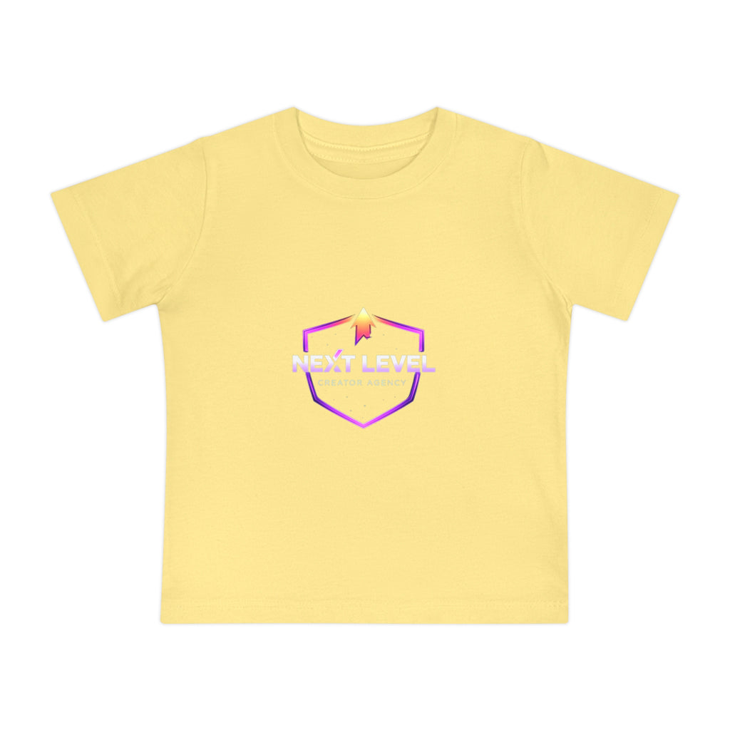 Baby T-Shirt — Pastel Purple Shield Logo "Next Level" Infant Tee