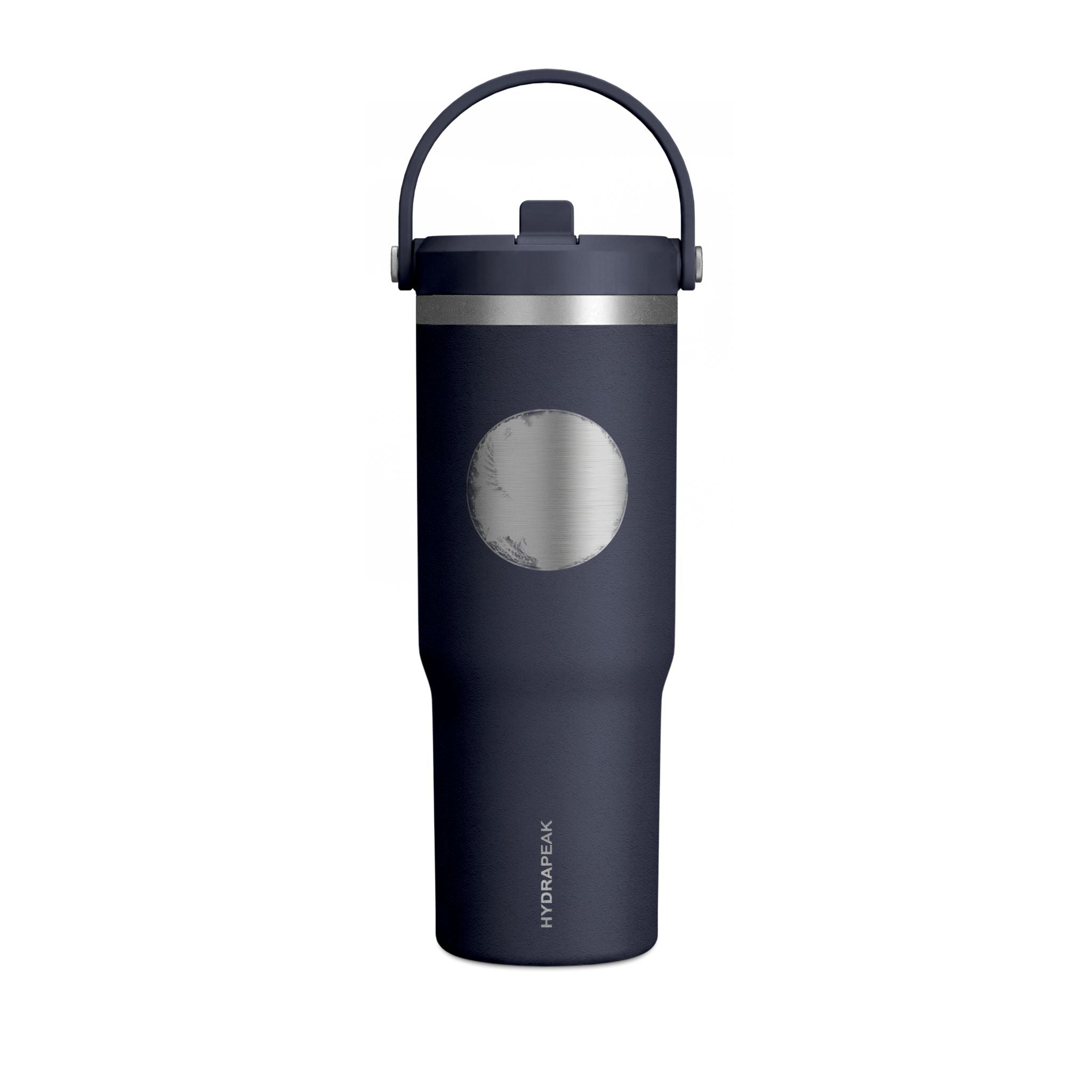 32oz Nomad Moon Tumbler — Matte Black Insulated Travel Cup