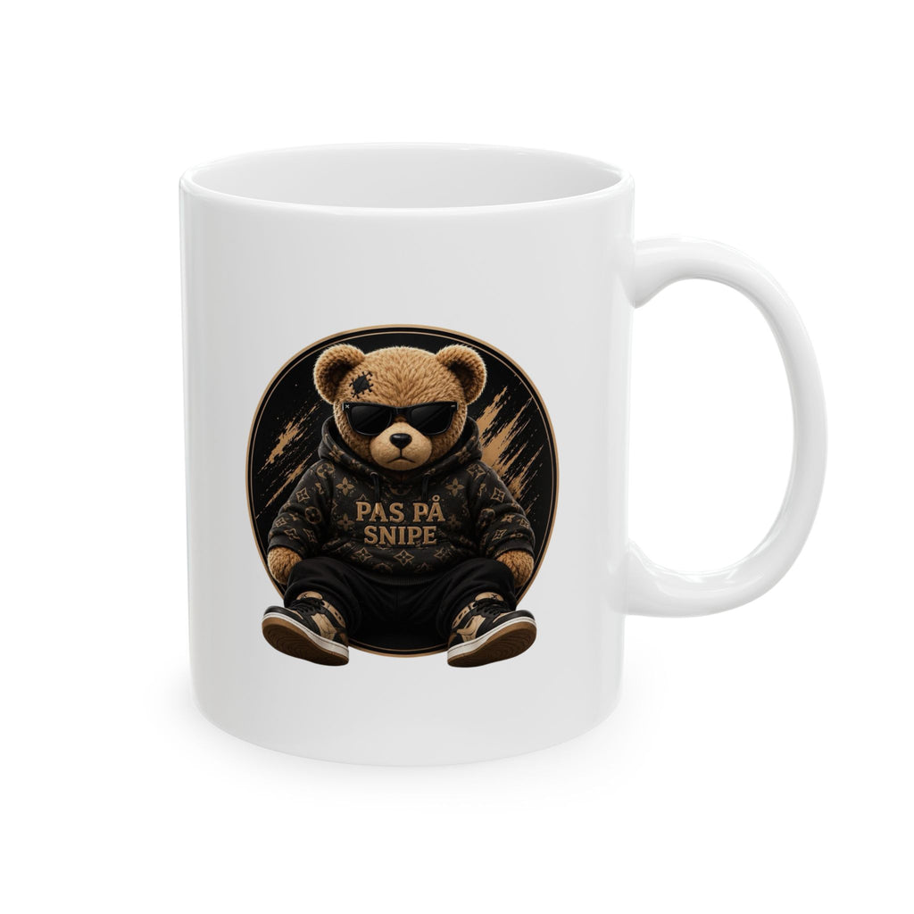 Ceramic Mug — Vintage Leather Baseball Glove Coffee Cup (11oz & 15oz)