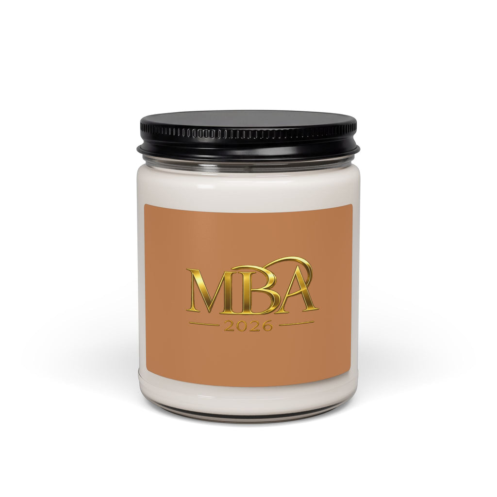MBA 2026 Scented Soy Candle — Graduation Keepsake 9oz
