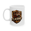 Gaming Shield Ceramic Mug – 'Take the L' Retro Emblem Coffee Cup (11oz & 15oz)