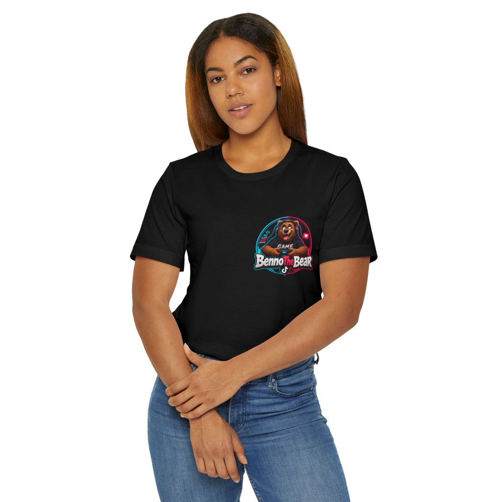 Benno The Bear Gaming T-Shirt — TikTok Streamer Logo Tee