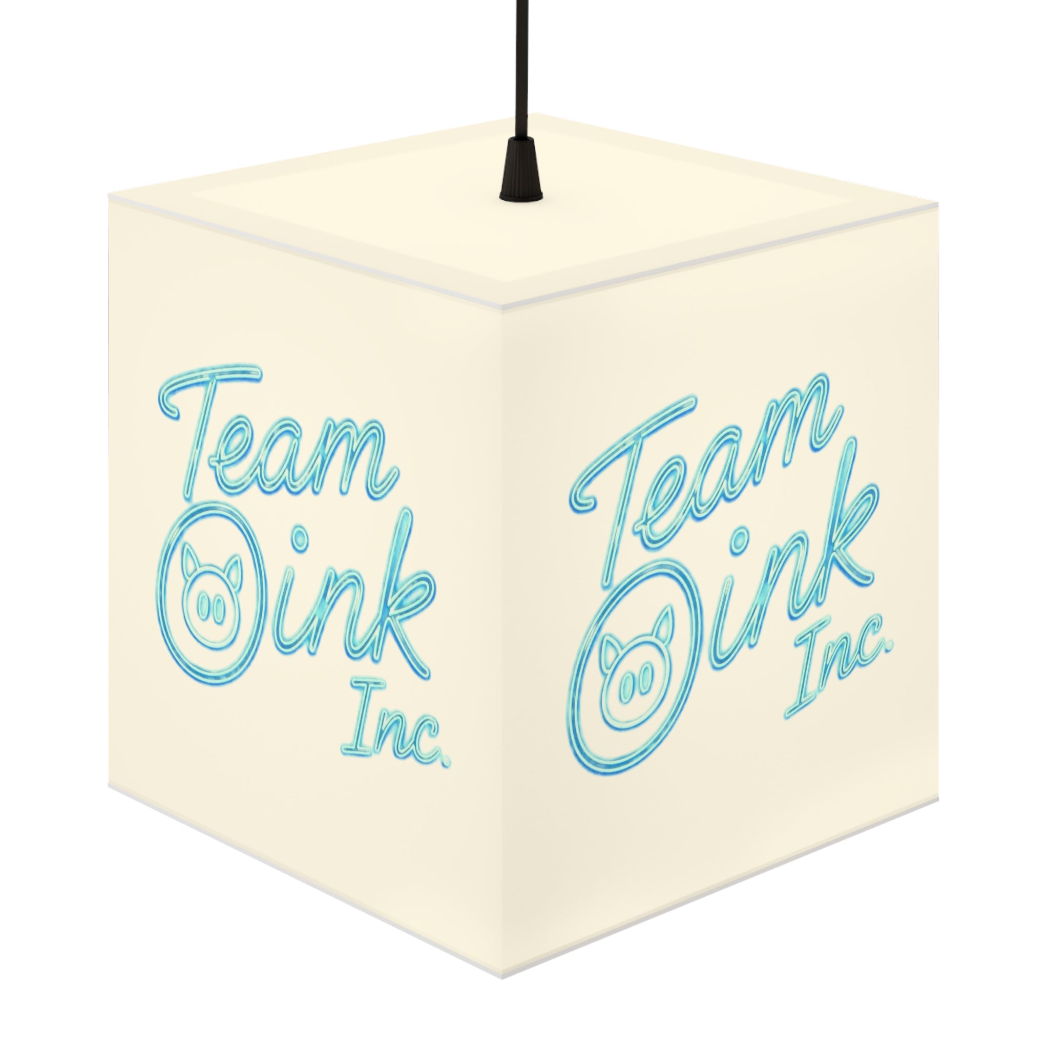 Team Oink Inc. Light Cube Lamp