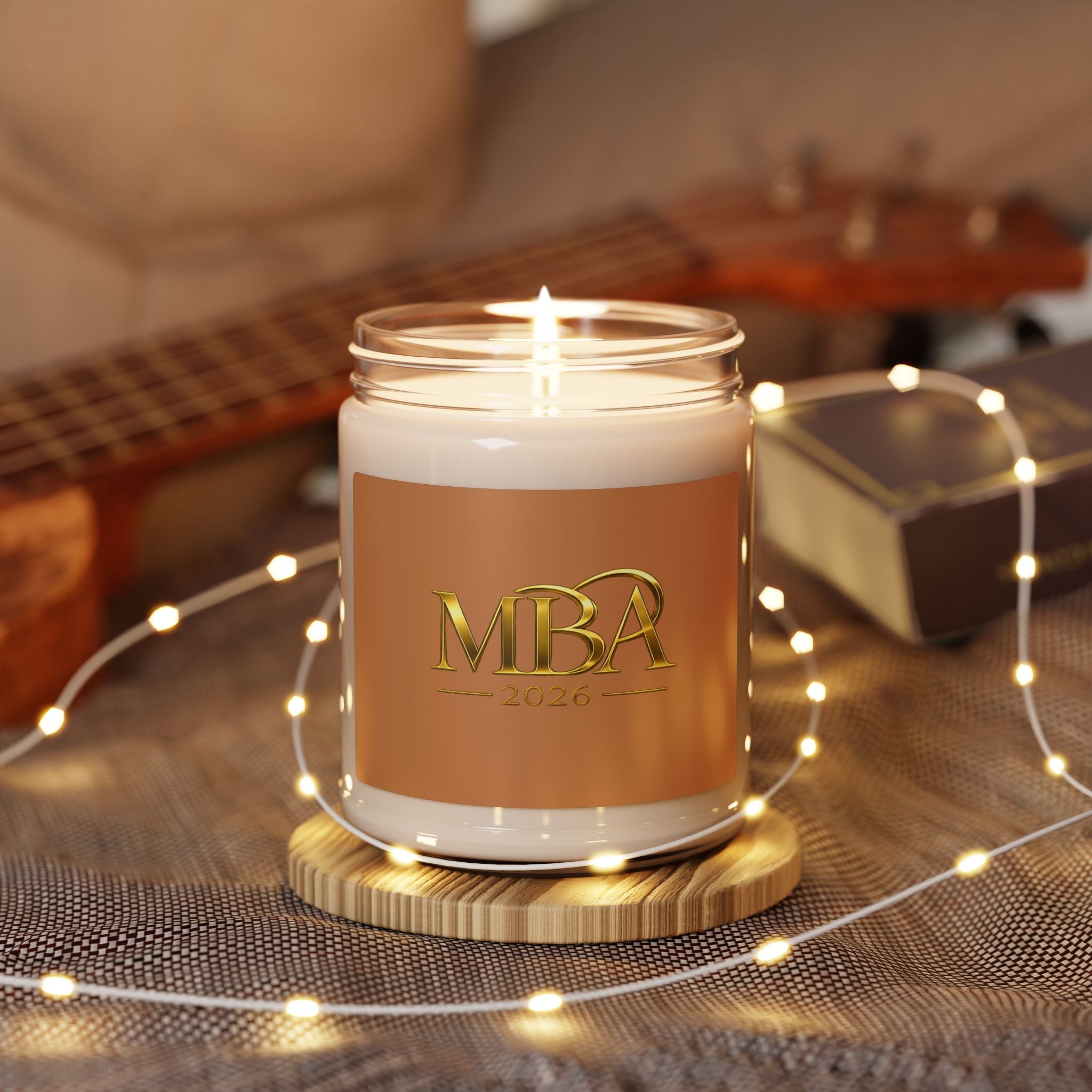 MBA 2026 Scented Soy Candle — Graduation Keepsake 9oz