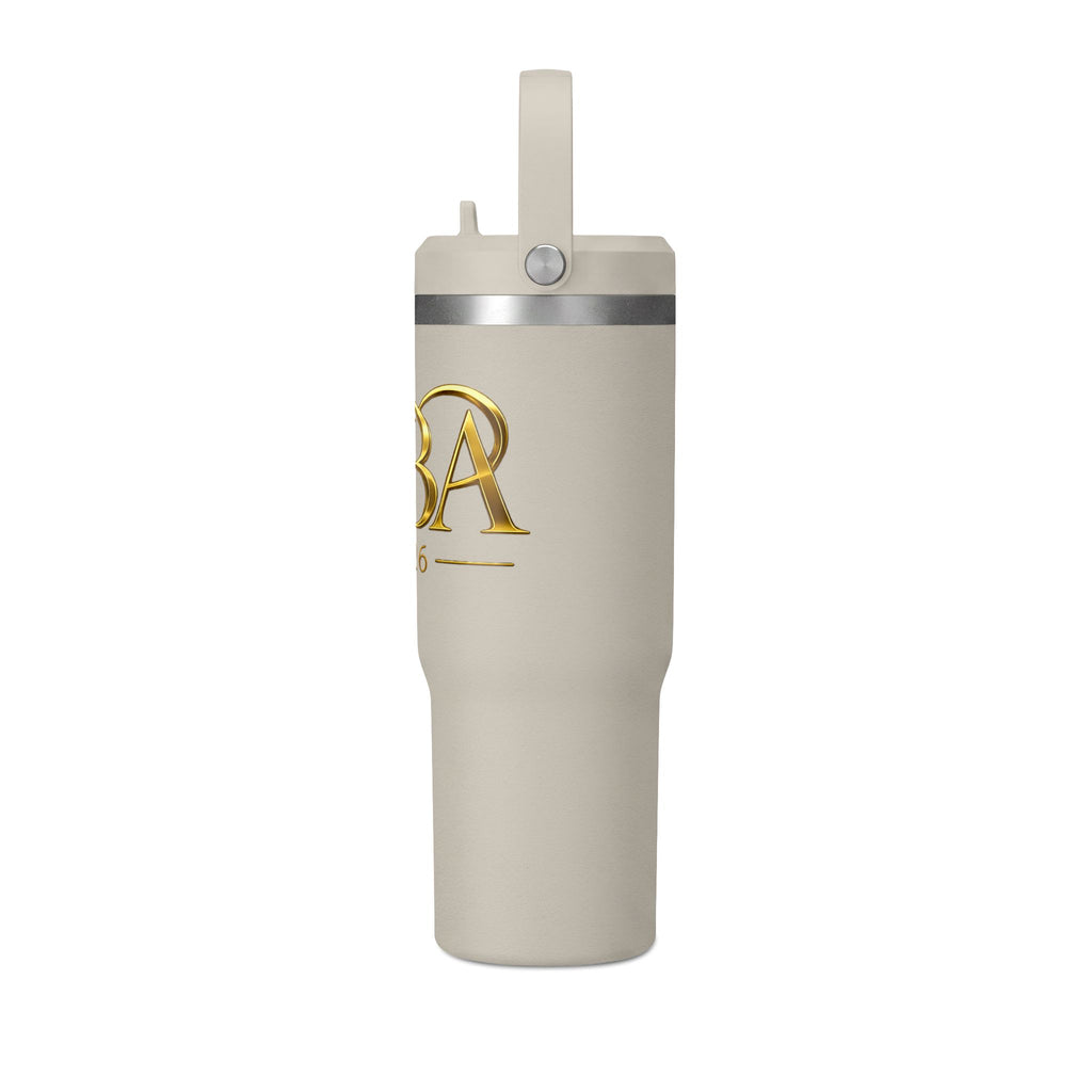 MBA 2026 Gold Logo 32oz Travel Tumbler
