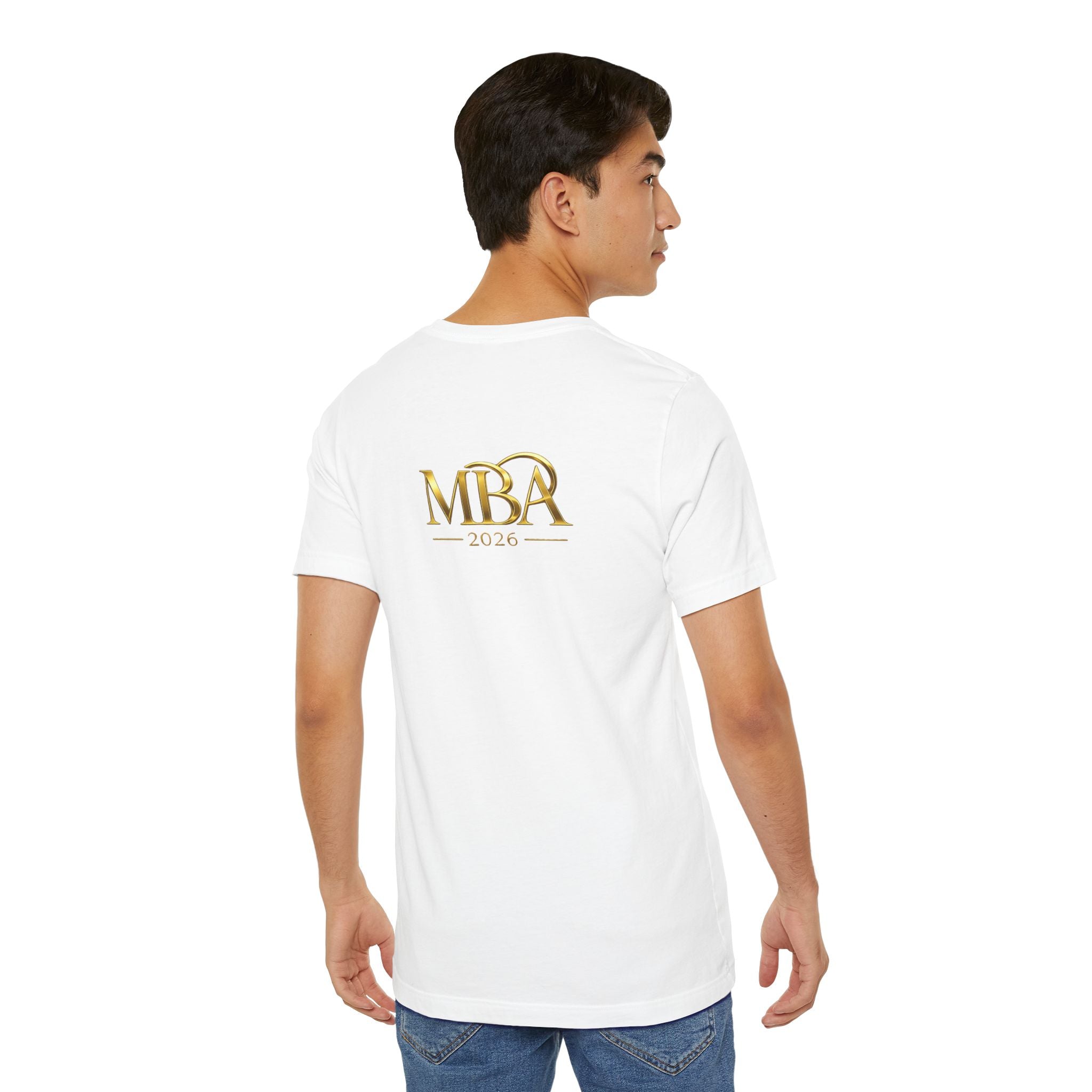 MBA 2026 Gold Logo T-Shirt