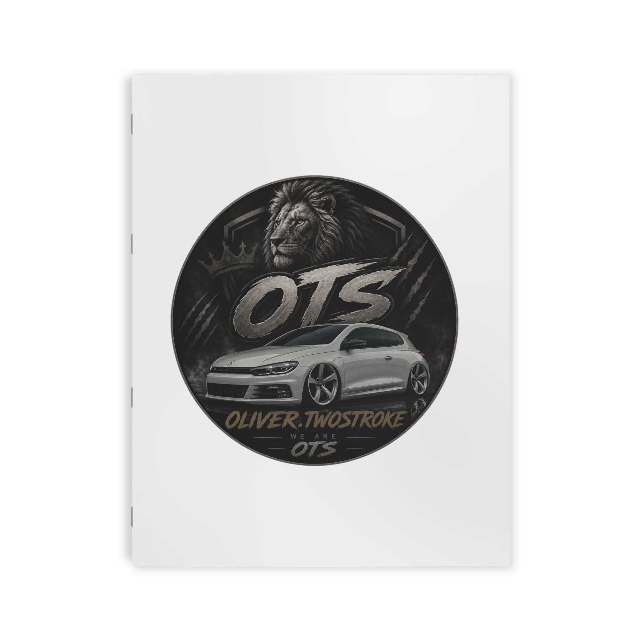 Coloring Book — OTS Lion & Car Coloring Book for Car Enthusiasts