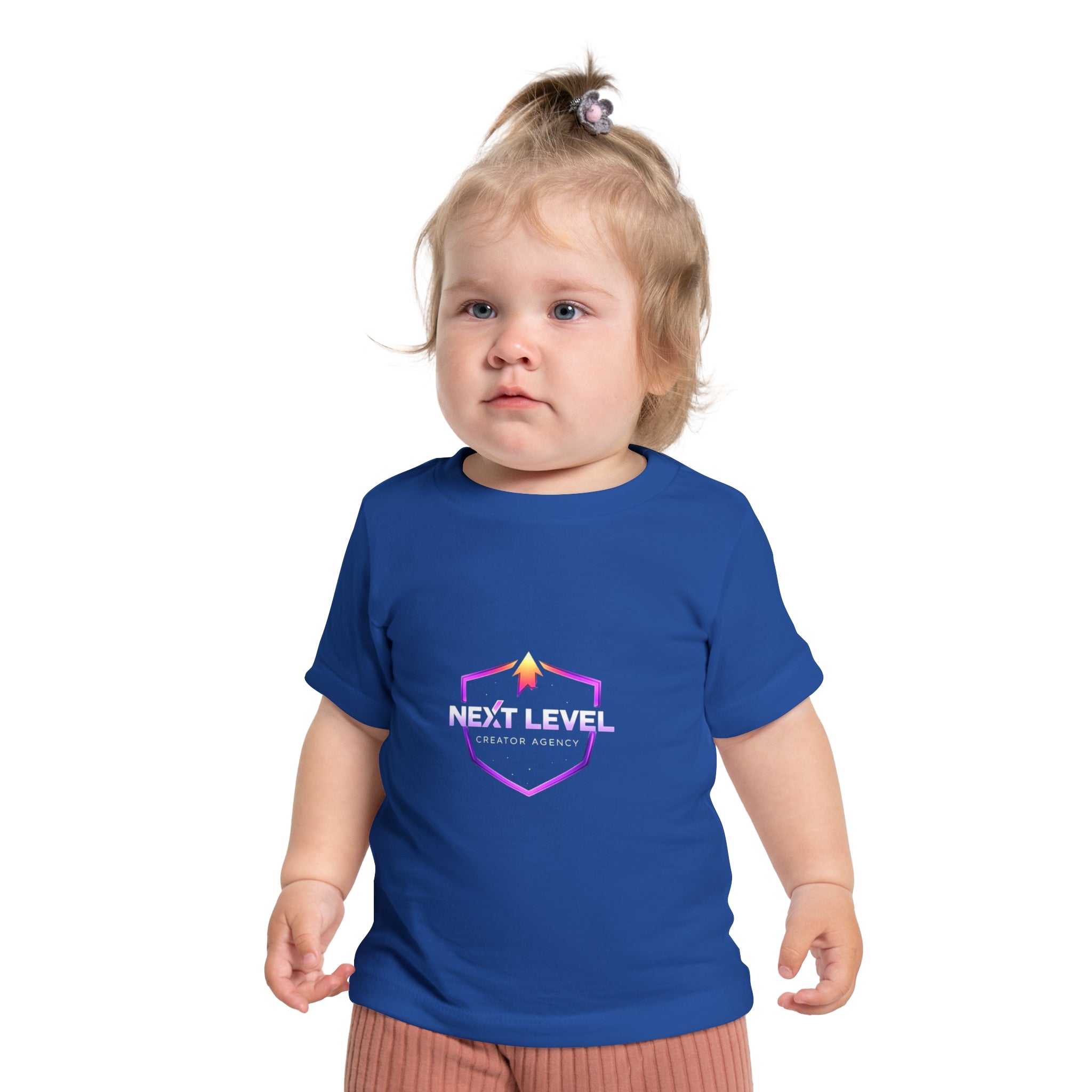 Baby T-Shirt — Pastel Purple Shield Logo "Next Level" Infant Tee