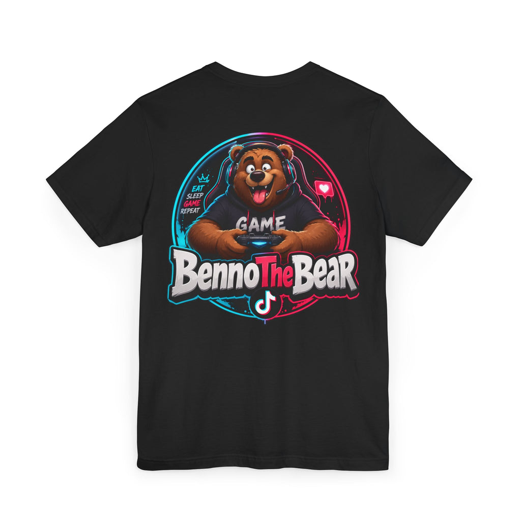 Benno The Bear Gaming T-Shirt — TikTok Streamer Logo Tee
