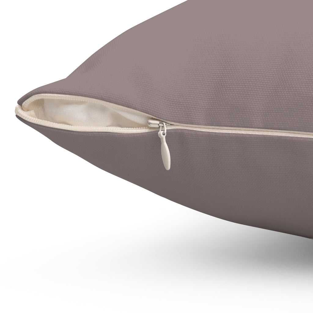 Next Level Creator Agency Logo Pillow — Spun Polyester Square Accent Pillow