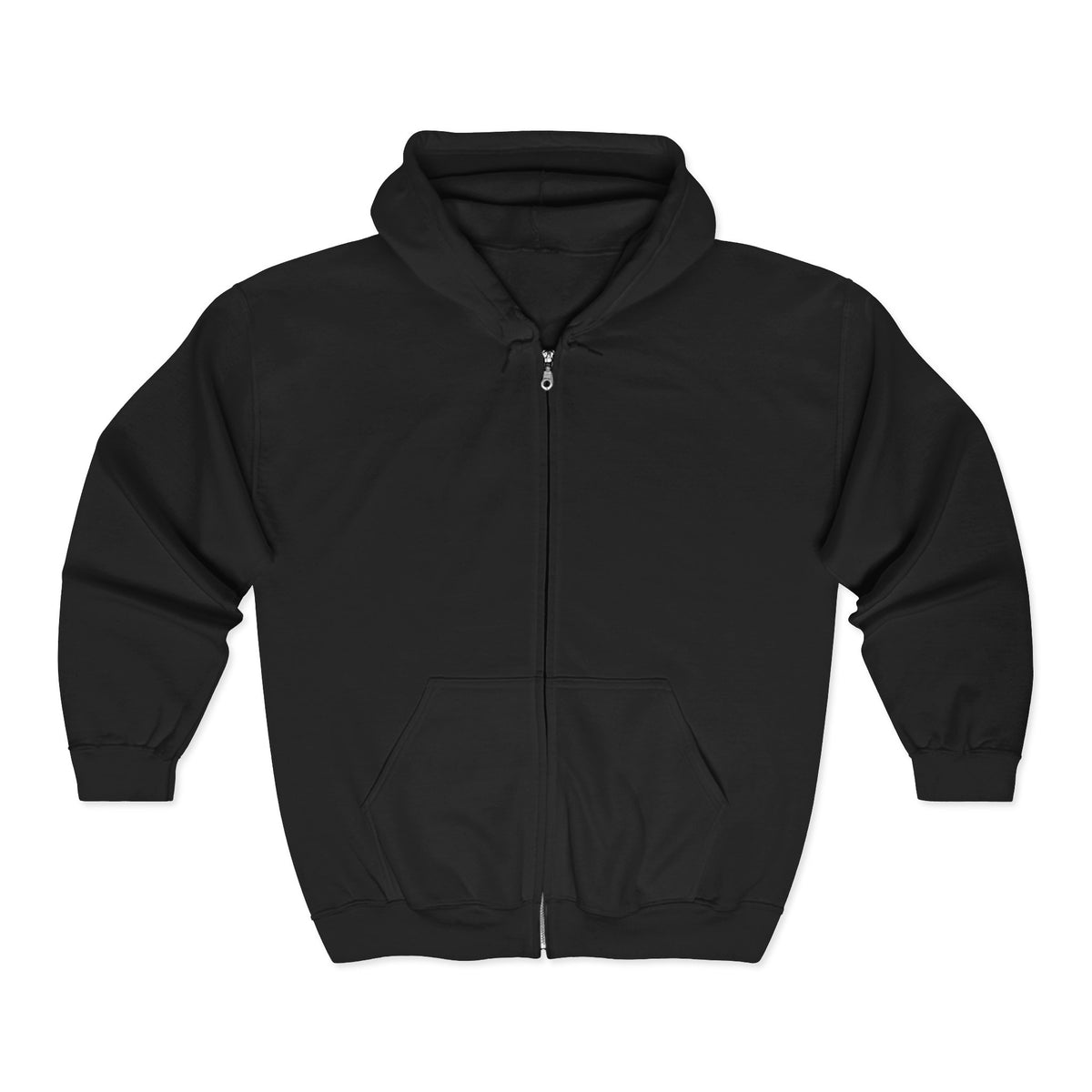 Team Tiger Zip-Up Hoodie — Retro Graphic White Tiger Back Print