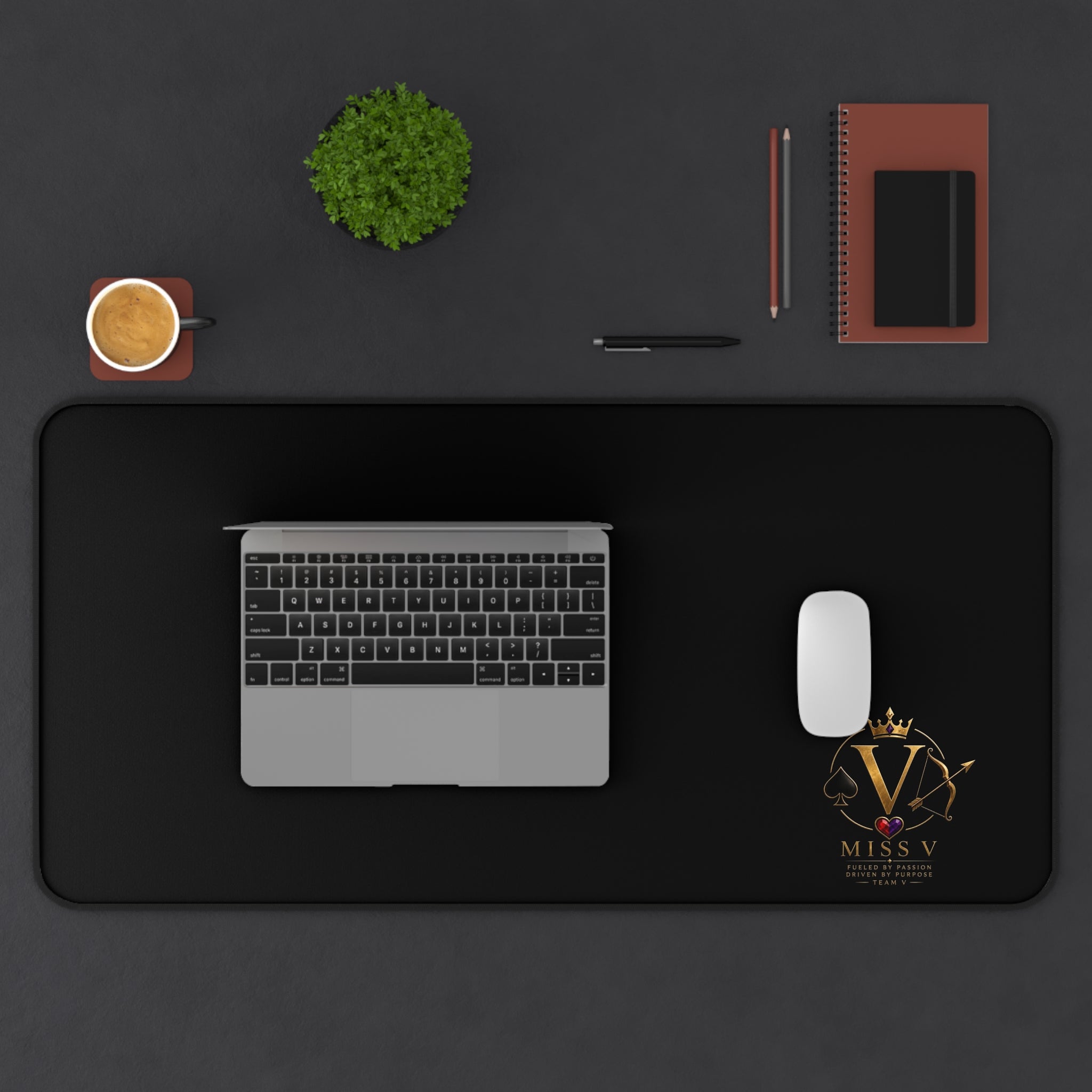Miss V Desk Mat — Next Level Gamer RGB Shield Mouse Pad