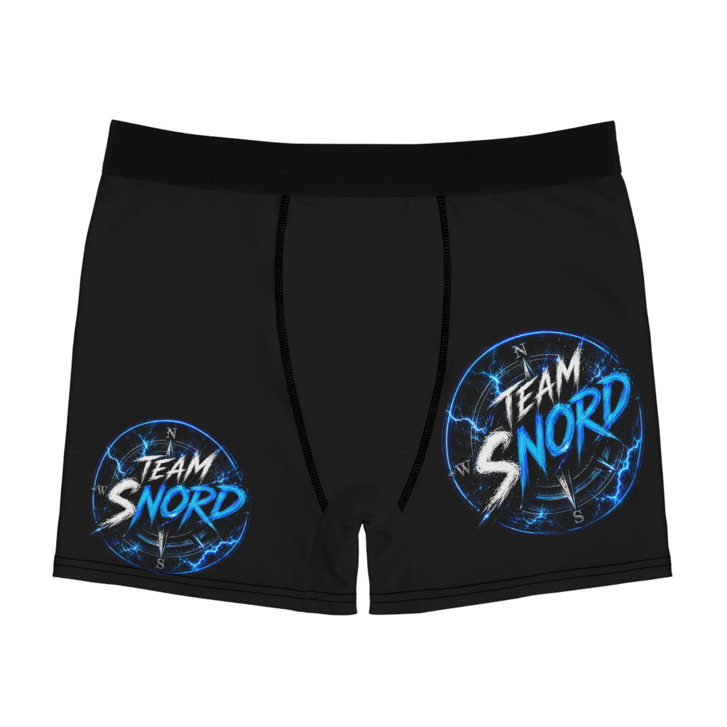 Team Snord Men's Boxer Briefs — Electric Logo All-Over Print