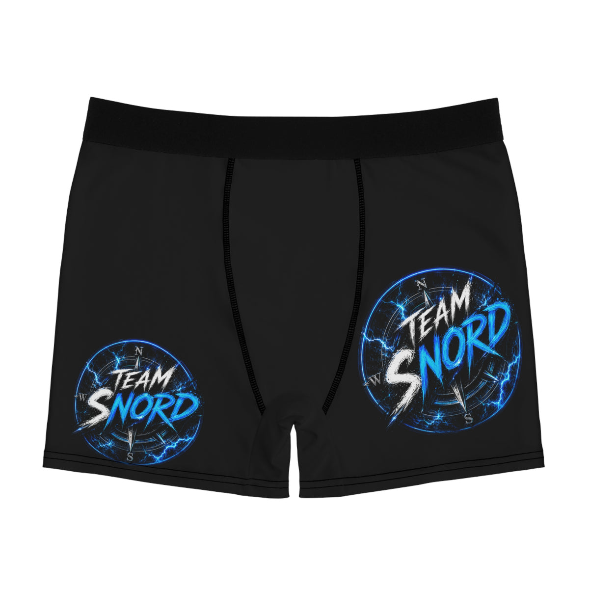 Team Snord Men's Boxer Briefs — Electric Logo All-Over Print