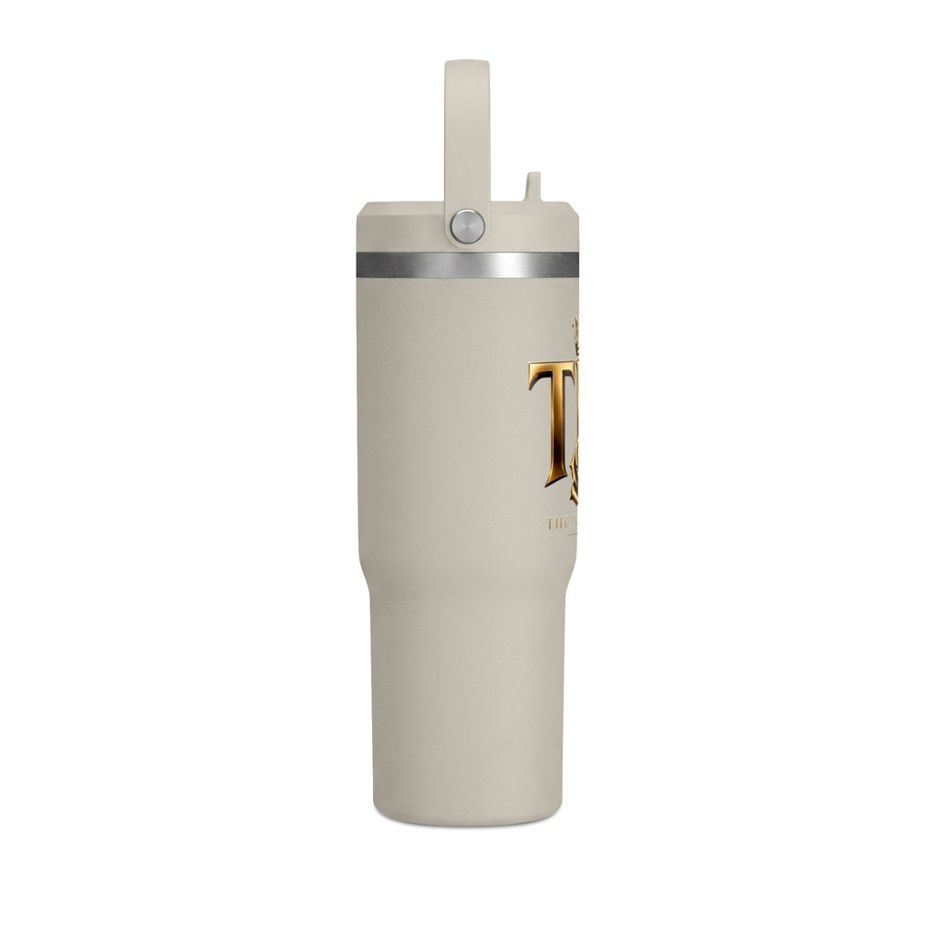 TNF 'The Naji Family' 32oz Nomad Tumbler – Insulated Travel Cup with Gold Crest Design