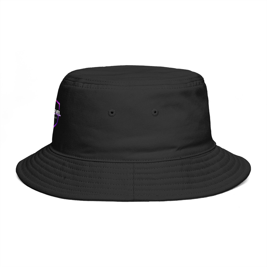 Next Level Creation Agency Brown Bucket Hat — Logo Embroidered Streetwear