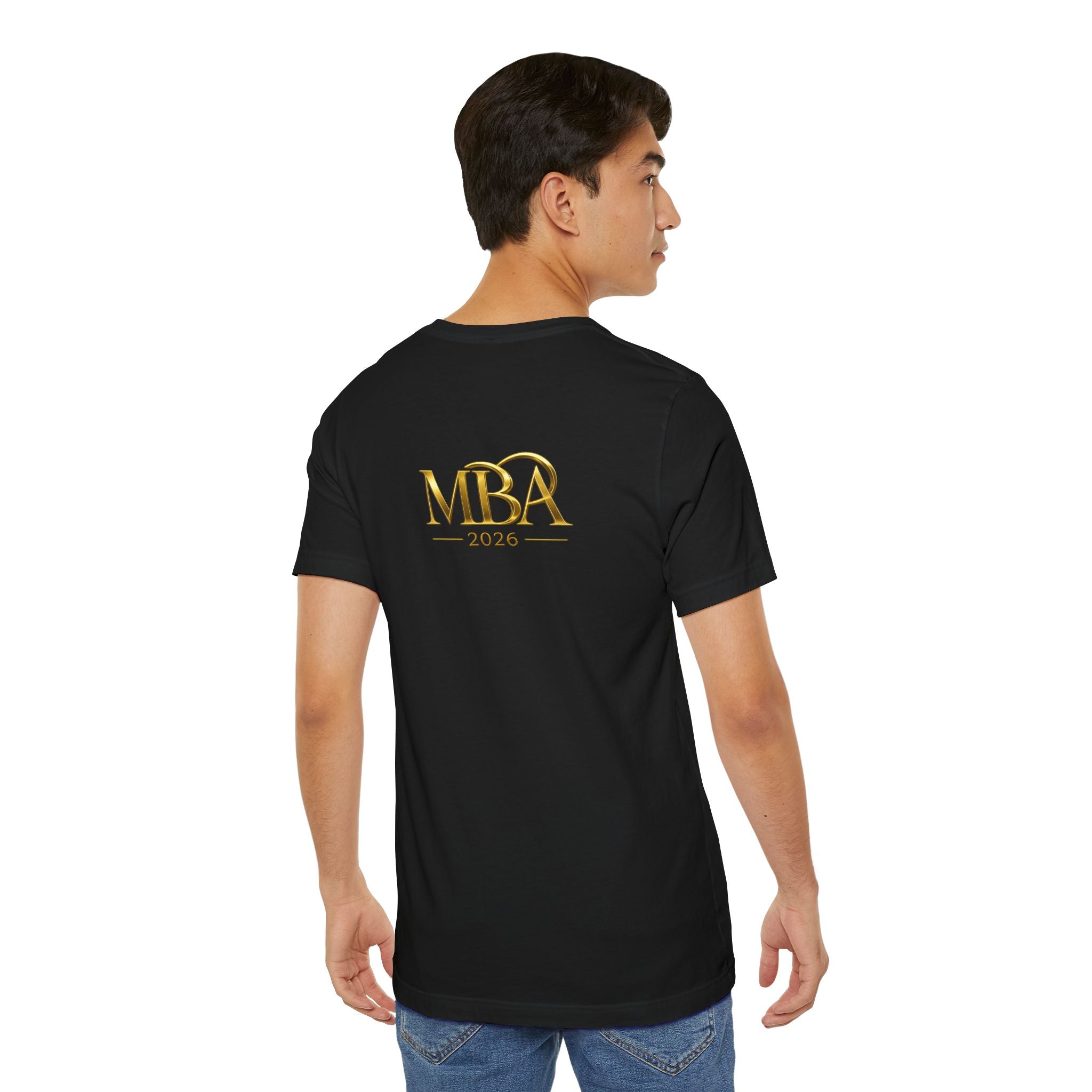 MBA 2026 Gold Logo T-Shirt