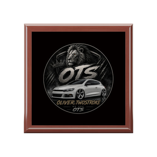 Custom OTS Lion Car Jewelry Box — Personalized Oliver Twostroke Keepsake