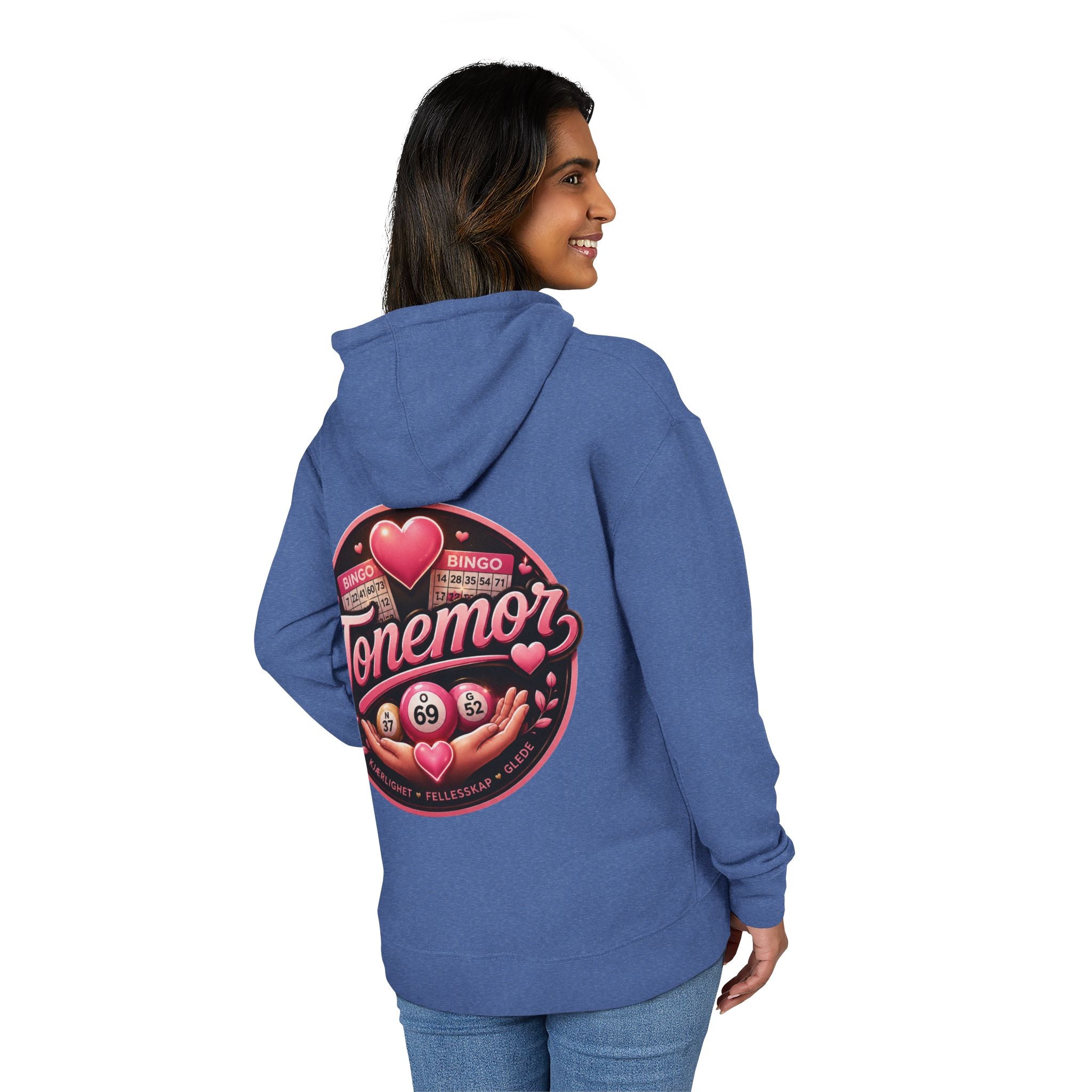 Bingo Tonemor Hoodie — Cute Retro Bingo Night Pullover