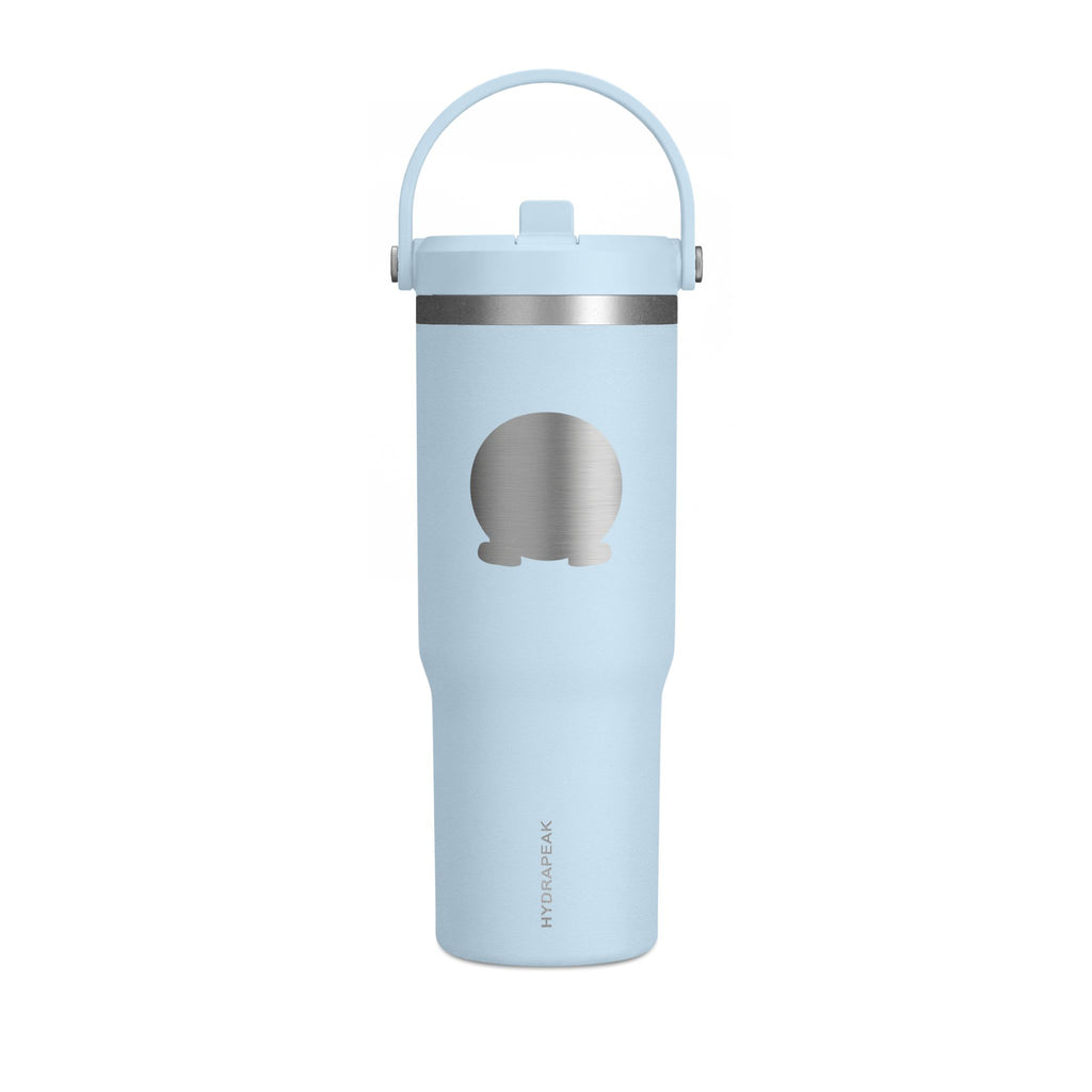 Nomad 32oz Travel Tumbler — Minimal Moon Icon Stainless Steel Insulated Bottle