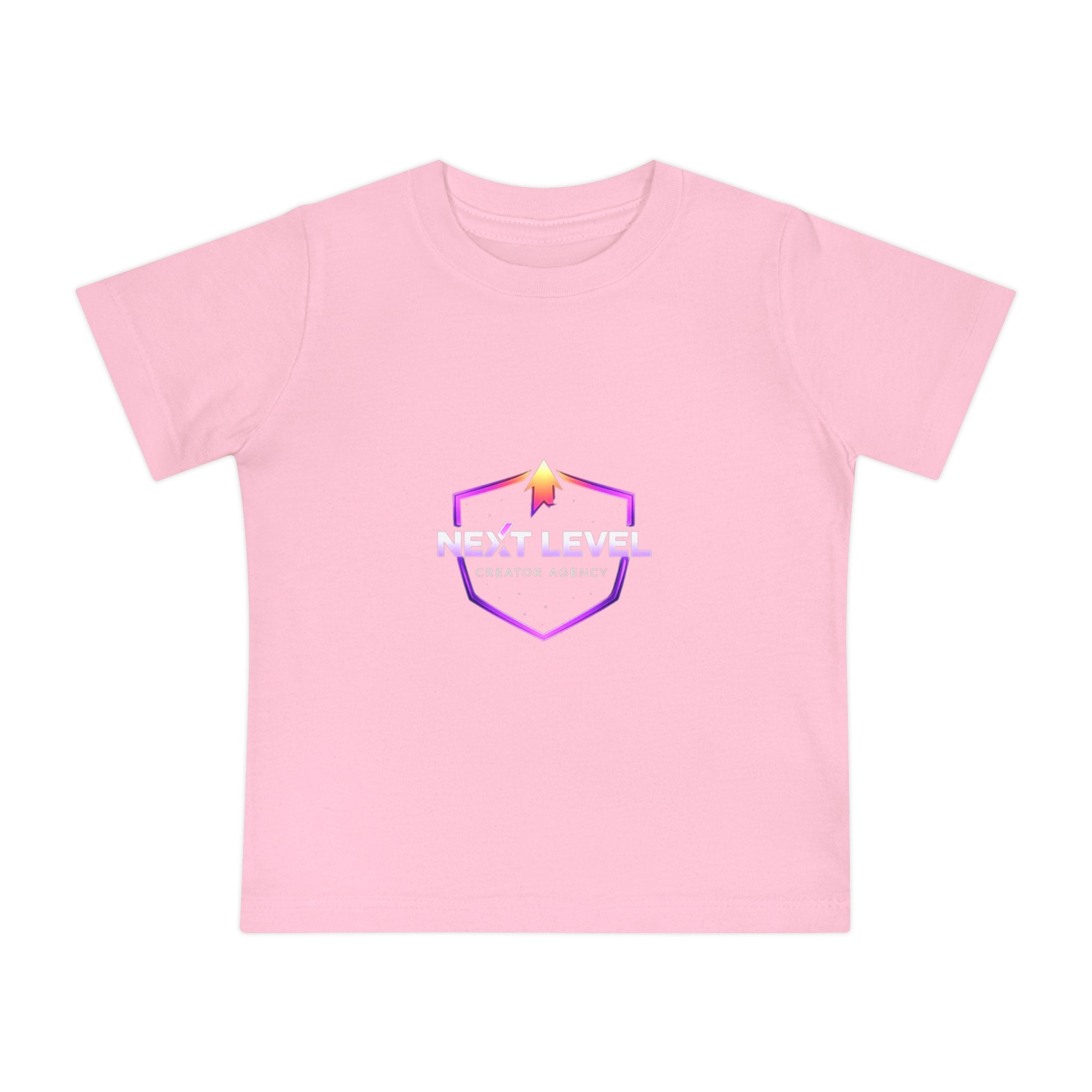 Baby T-Shirt — Pastel Purple Shield Logo "Next Level" Infant Tee