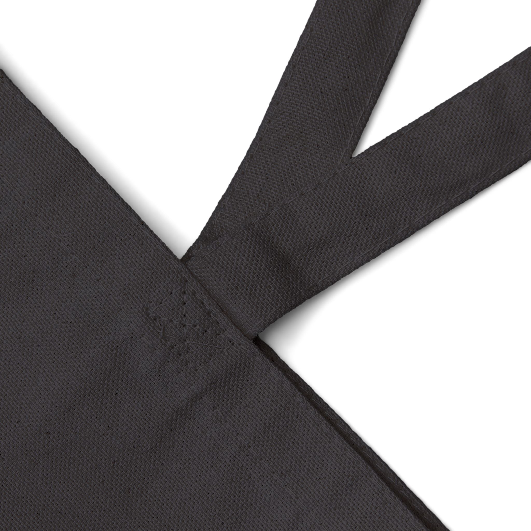 Next Level Tote Bag — Minimal Hexagon Logo with Sunset Accent