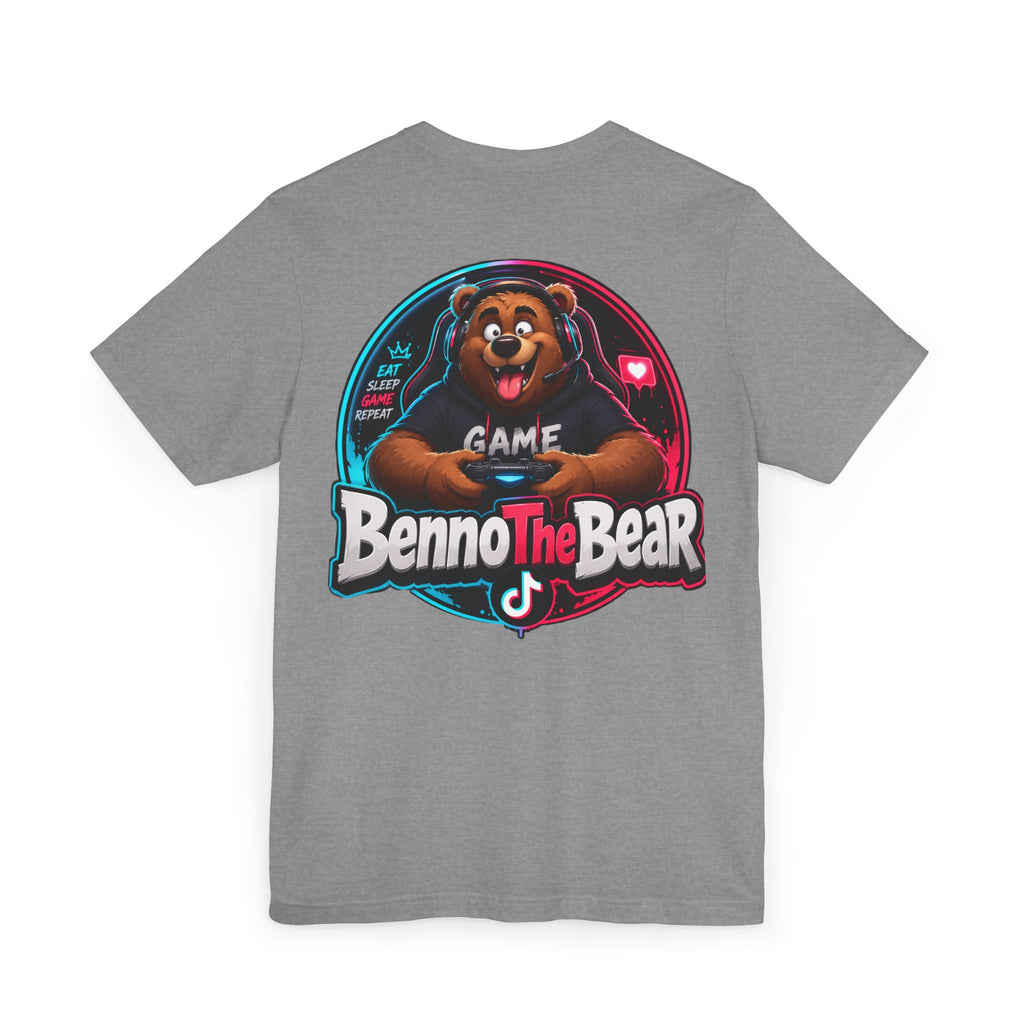 Benno The Bear Gaming T-Shirt — TikTok Streamer Logo Tee