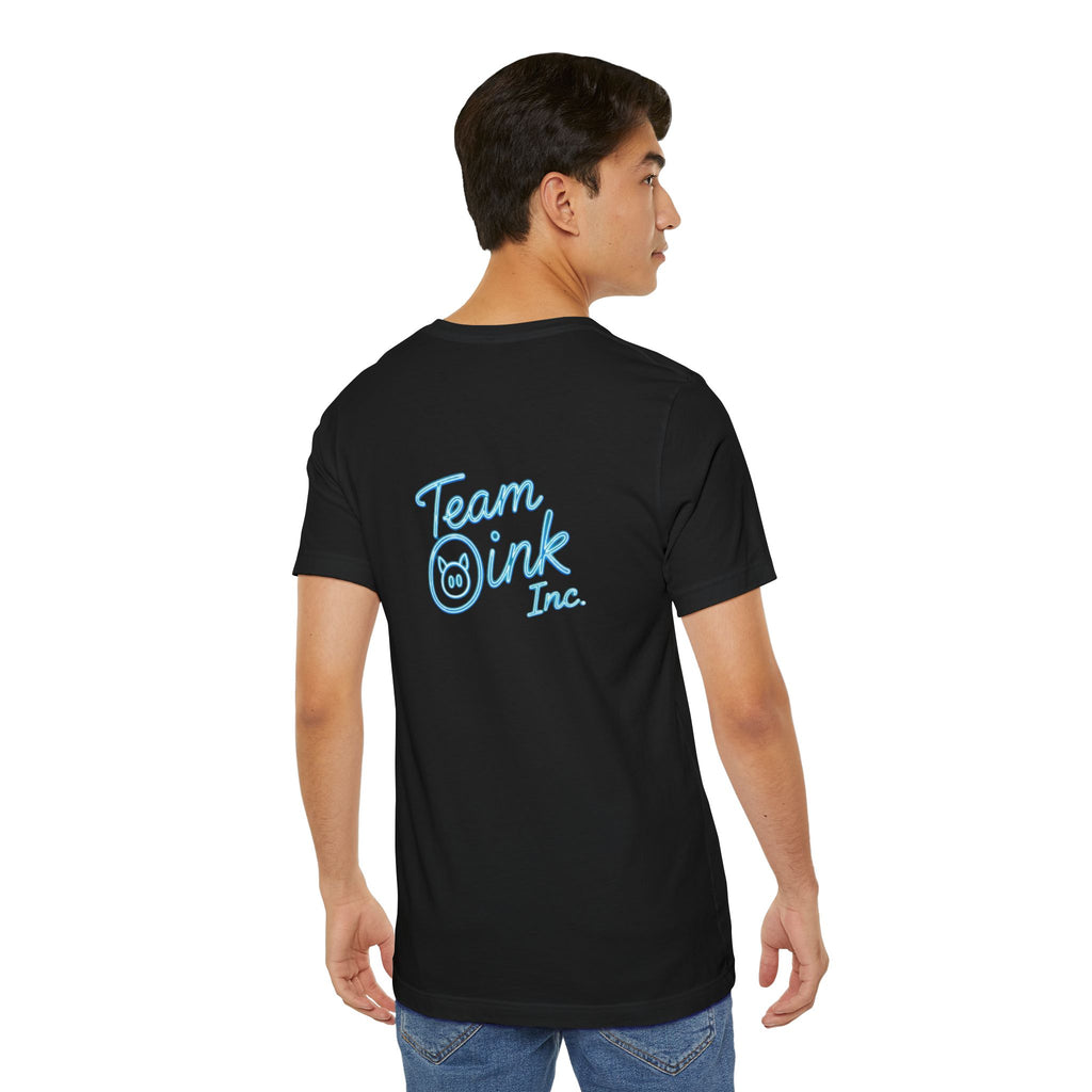 Team Oink Inc. T-Shirt — Retro Pig Logo Tee