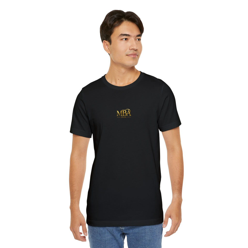 MBA 2026 Gold Logo T-Shirt