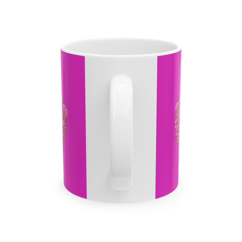 Ceramic Mug — Next Level Creator Agency Logo Coffee Cup (11oz & 15oz)