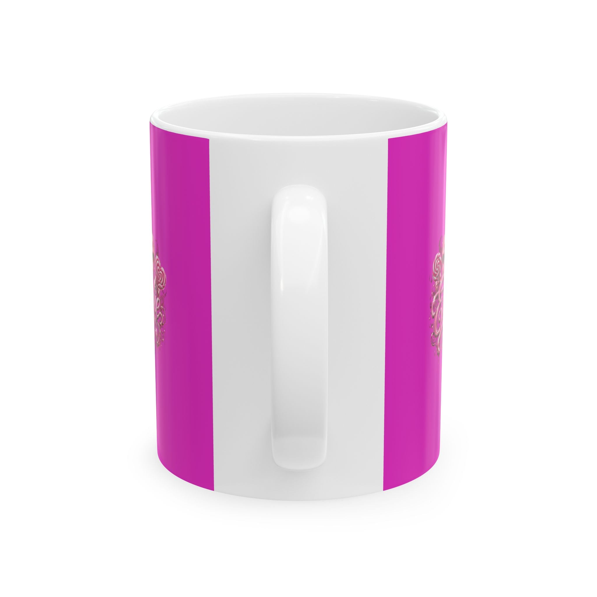 Ceramic Mug — Next Level Creator Agency Logo Coffee Cup (11oz & 15oz)