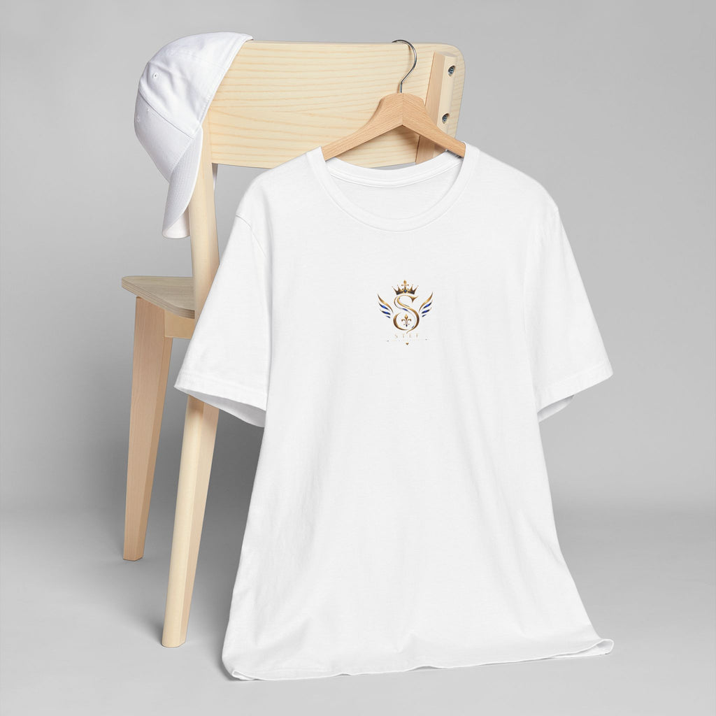 Royal S Crest T-Shirt — Gold Crown Monogram Tee