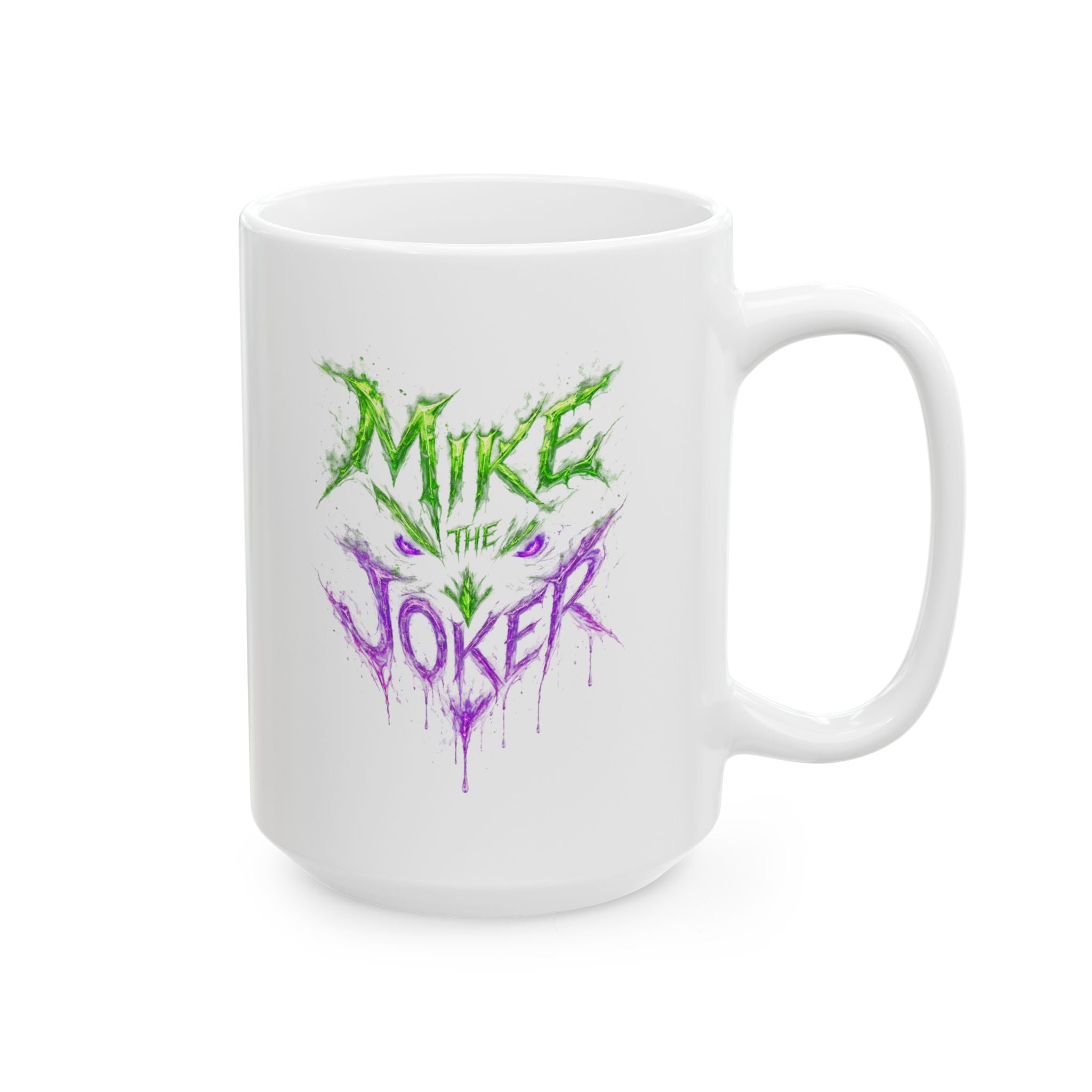 Abstract Colorful Lizard Mug — Artistic Reptile Ceramic Coffee Cup (11oz, 15oz)