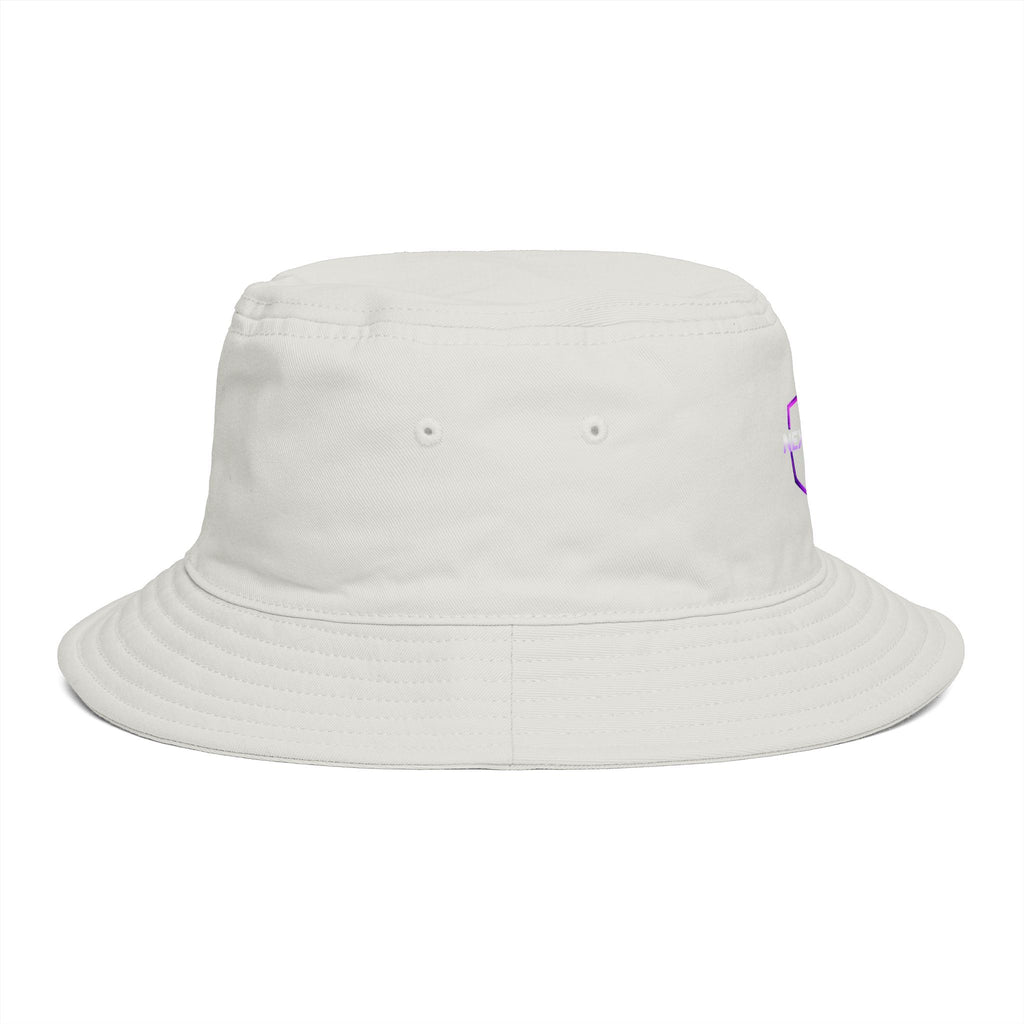 Next Level Creation Agency Brown Bucket Hat — Logo Embroidered Streetwear