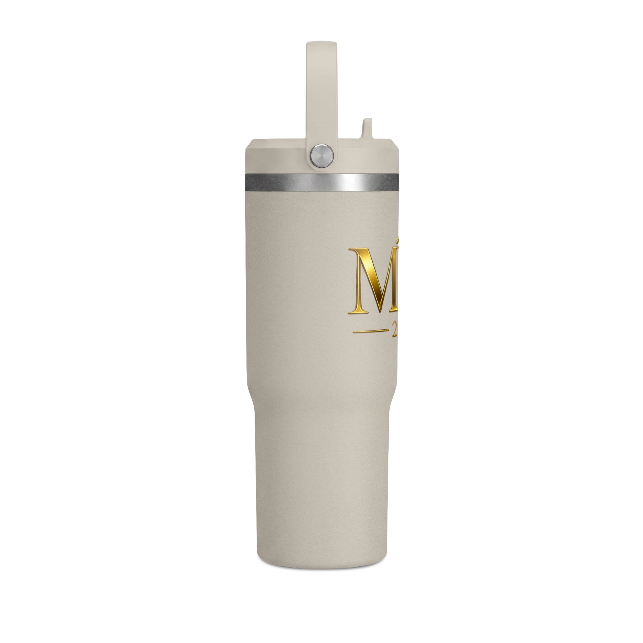 MBA 2026 Gold Logo 32oz Travel Tumbler