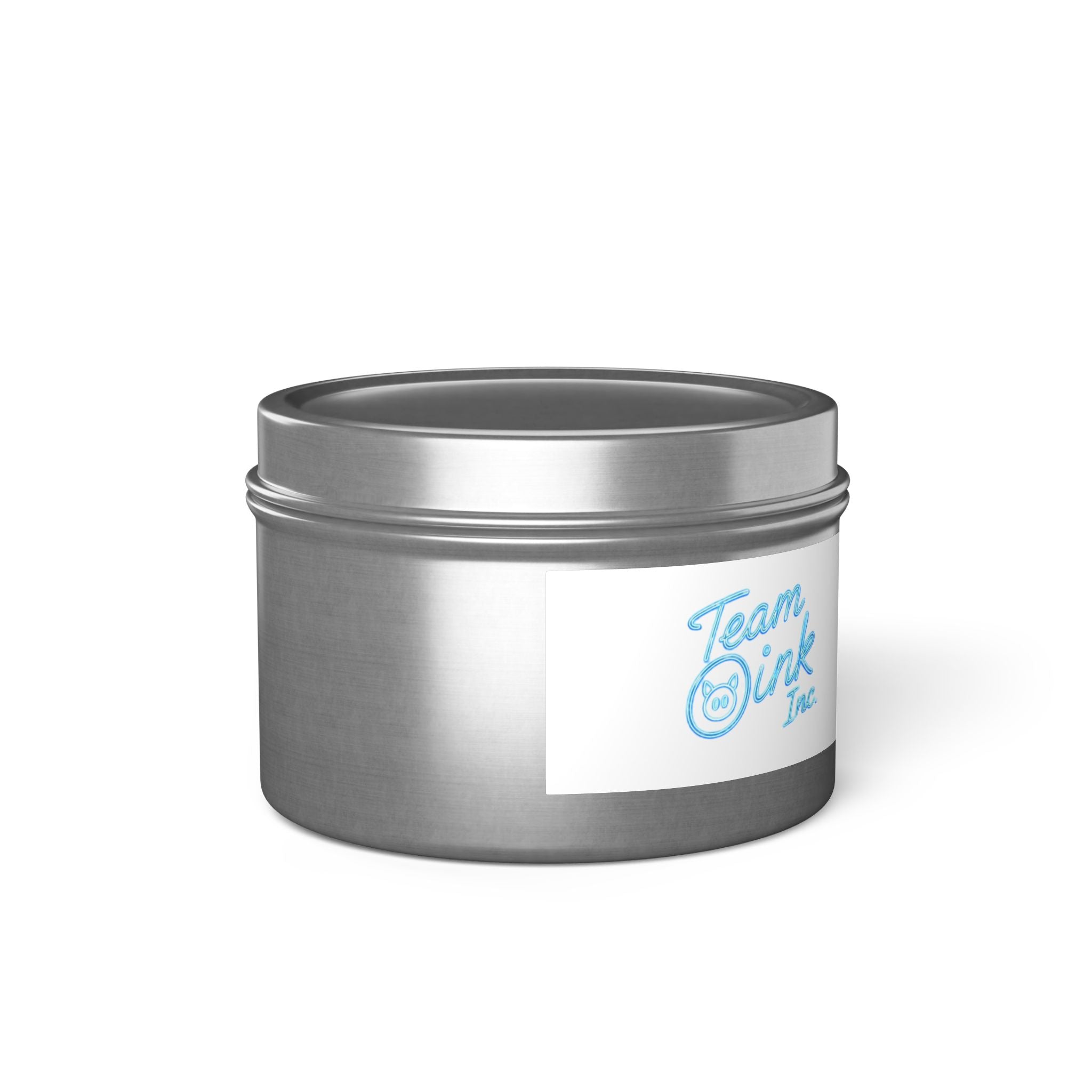 Team Oink Tin Candle — Scented Travel Candle in Portable Tin