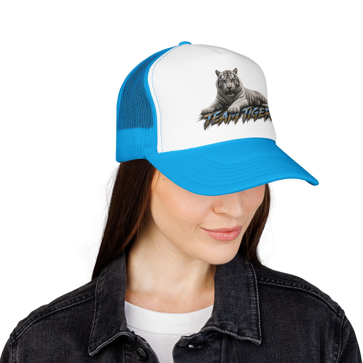 Trucker Hat — Team Tiger Graphic Foam Trucker Hat