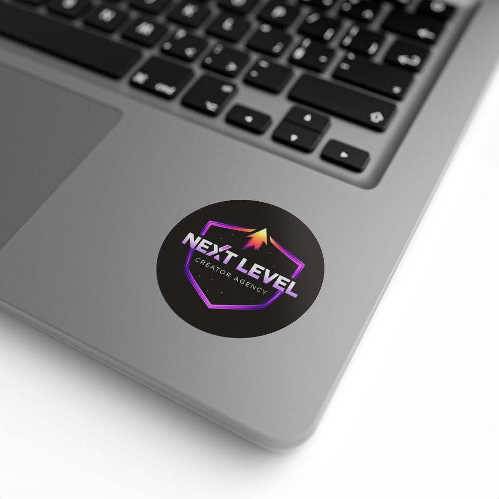 Next Level Round Sticker Labels – Branded Logo Sticker Rolls for Packaging & Promotions