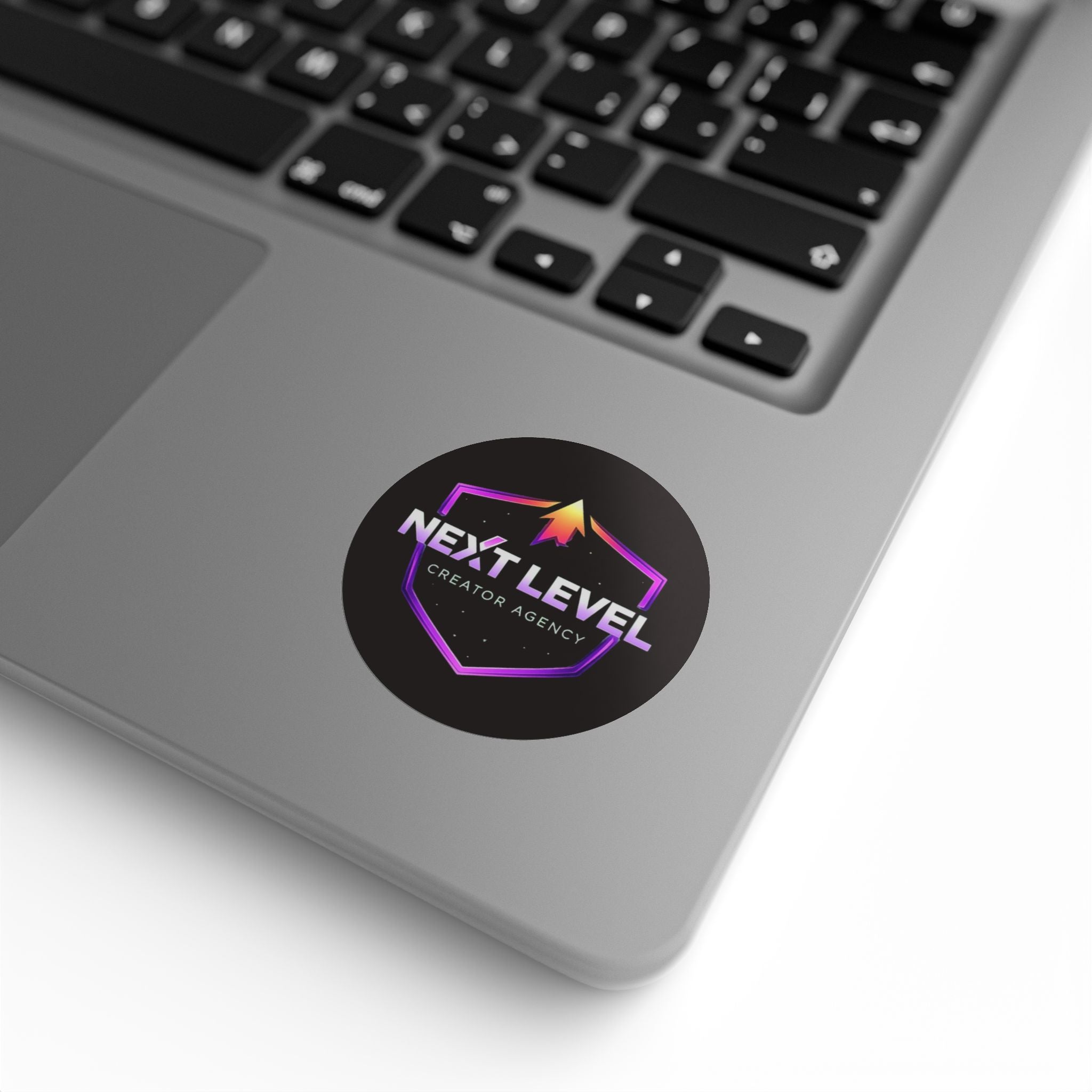 Next Level Round Sticker Labels – Branded Logo Sticker Rolls for Packaging & Promotions