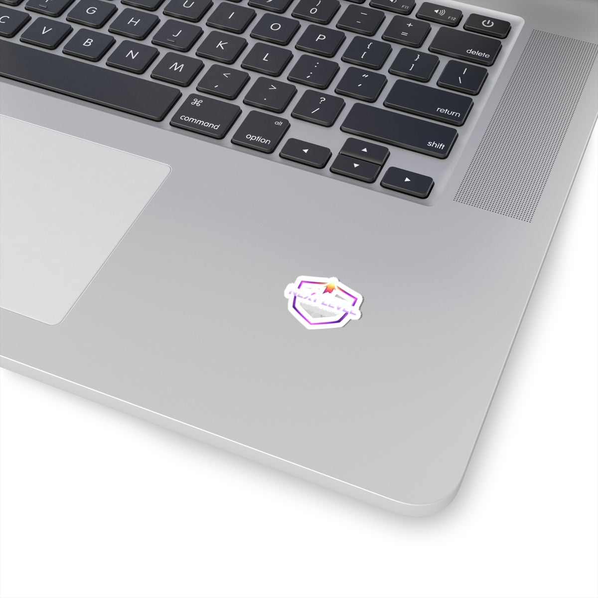 Vinyl Kiss-Cut Sticker — Neon Crest Logo Laptop Decal NLC
