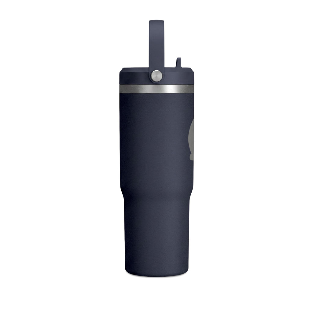 Nomad 32oz Travel Tumbler — Minimal Moon Icon Stainless Steel Insulated Bottle
