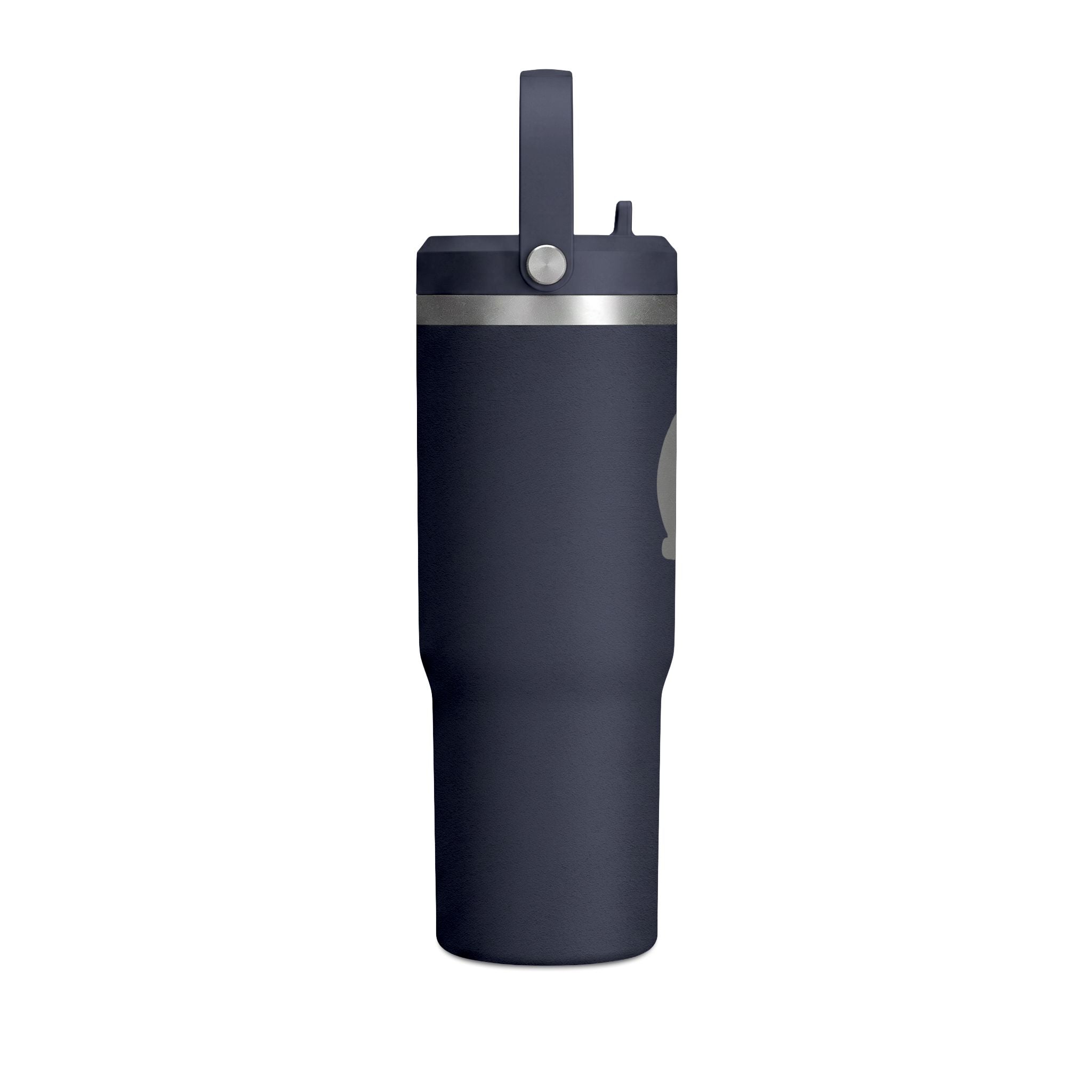 Nomad 32oz Travel Tumbler — Minimal Moon Icon Stainless Steel Insulated Bottle