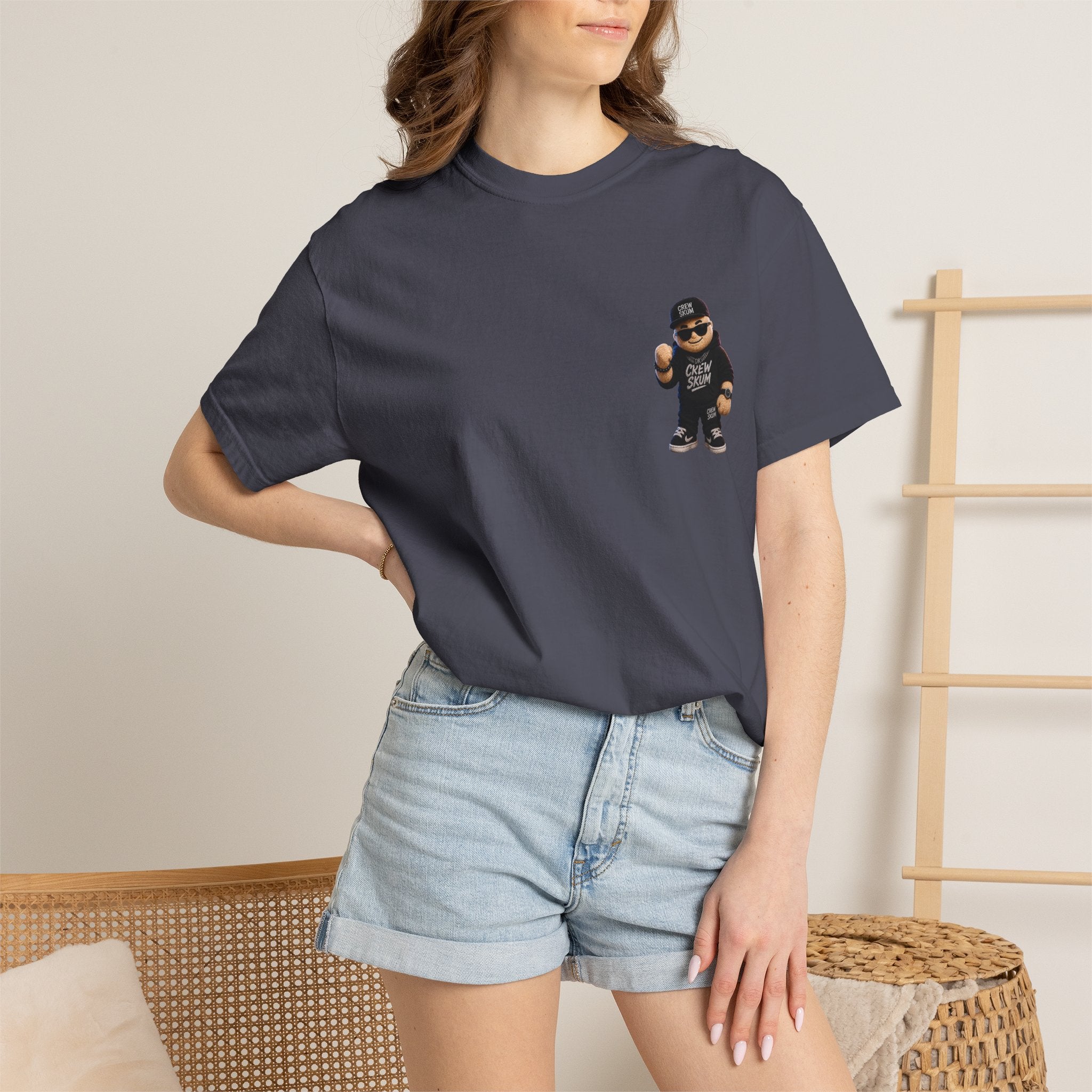 SKUM Unisex Garment-Dyed T-shirt