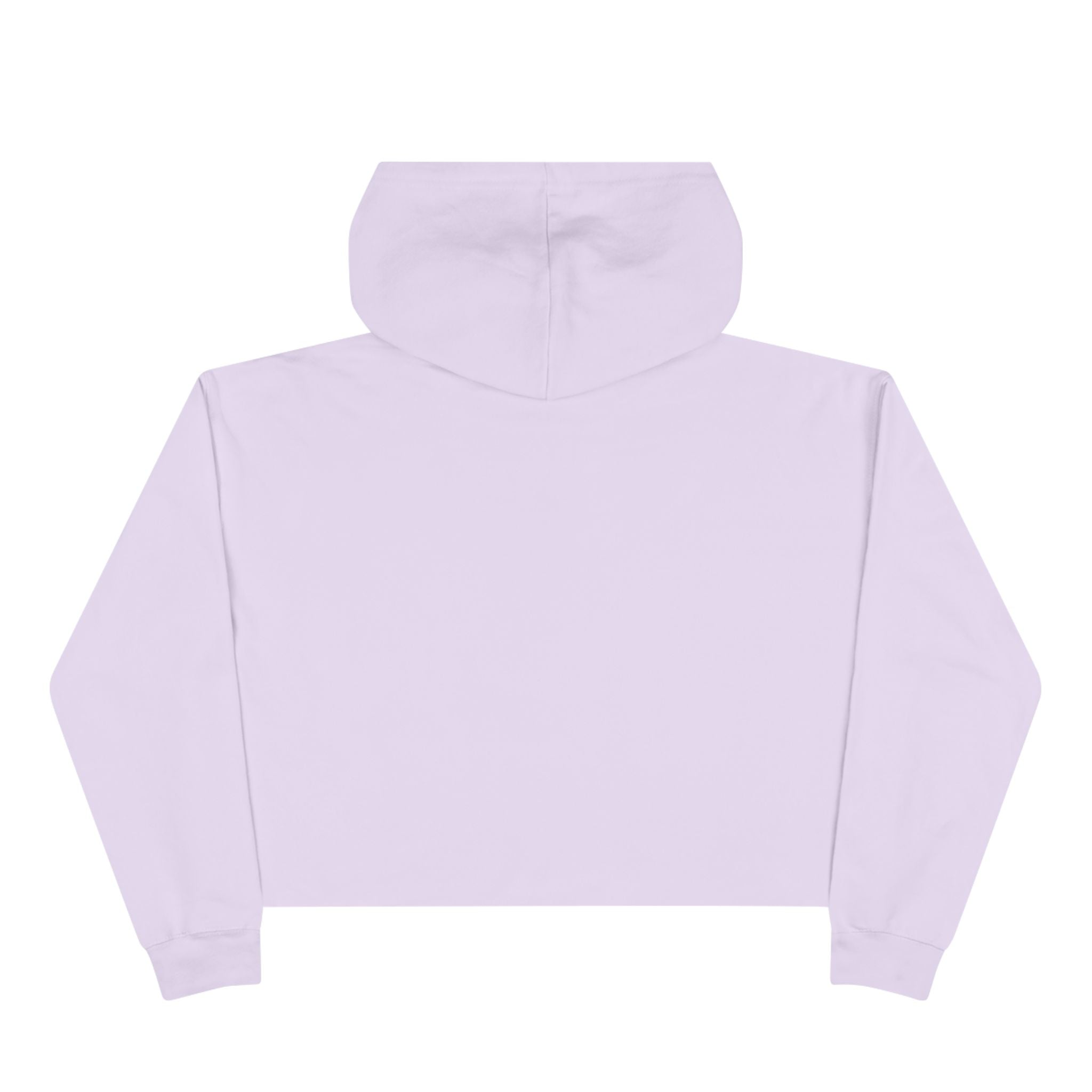 Tonemor Heart Badge Crop Hoodie — Retro Valentine Graphic Crop Hoodie