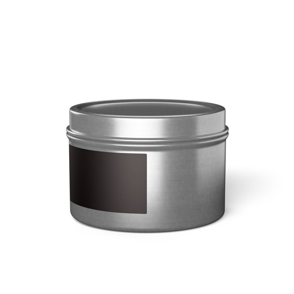 Black Tin Candle — Tonemo’s Romantic Rose Scented Travel Candle