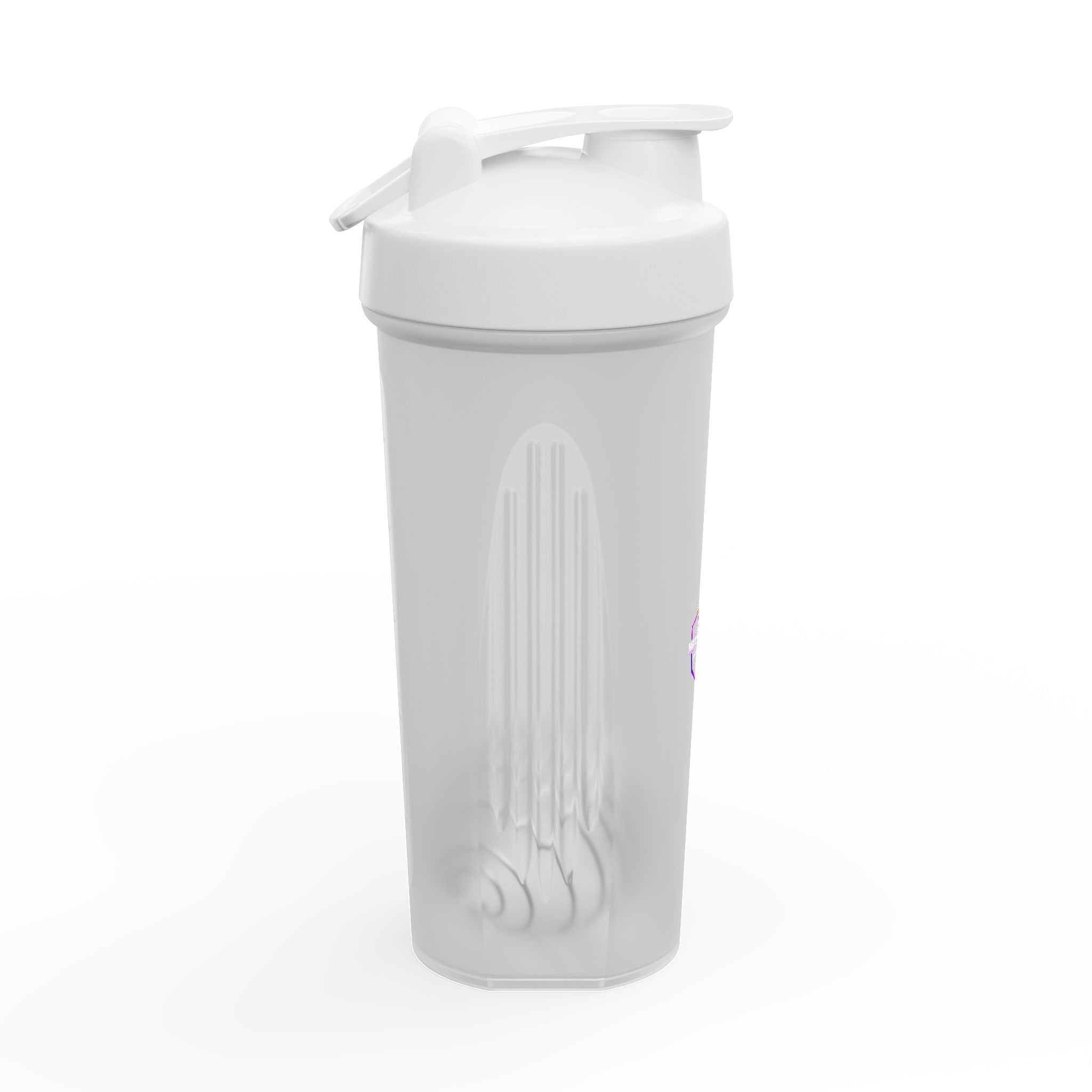 Protein Shaker Bottle - Sport Gym Blender Cup with Secure Flip Lid