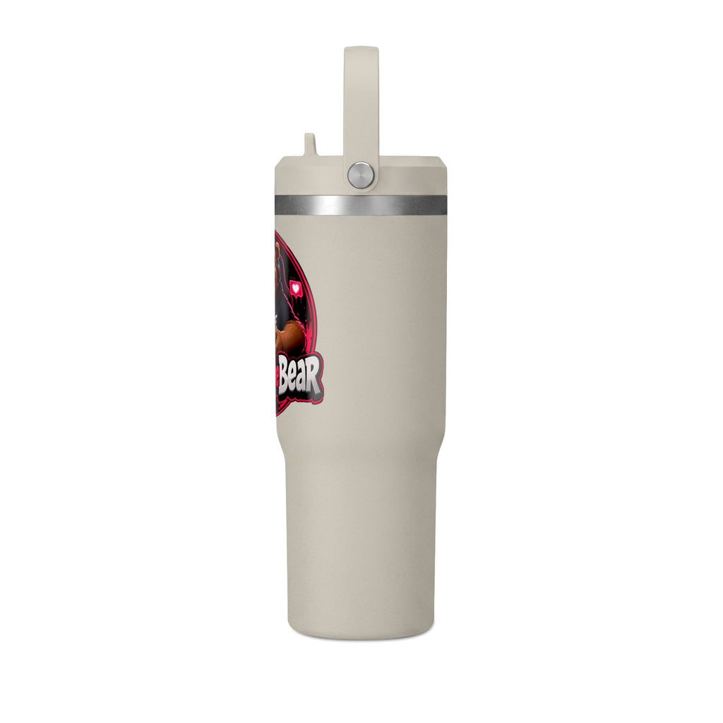 Benno The Bear 32oz Tumbler — Insulated Gaming Travel Bottle