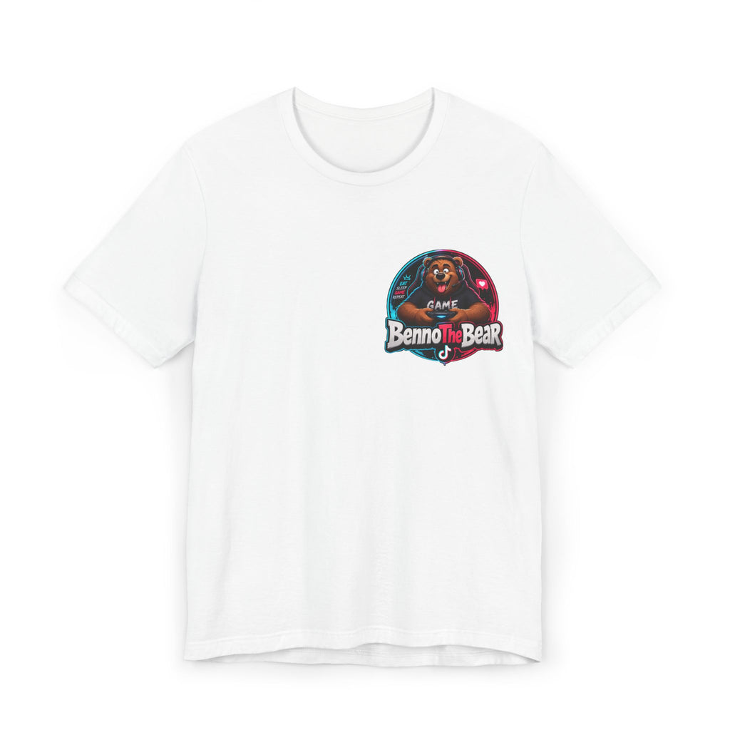 Benno The Bear Gaming T-Shirt — TikTok Streamer Logo Tee