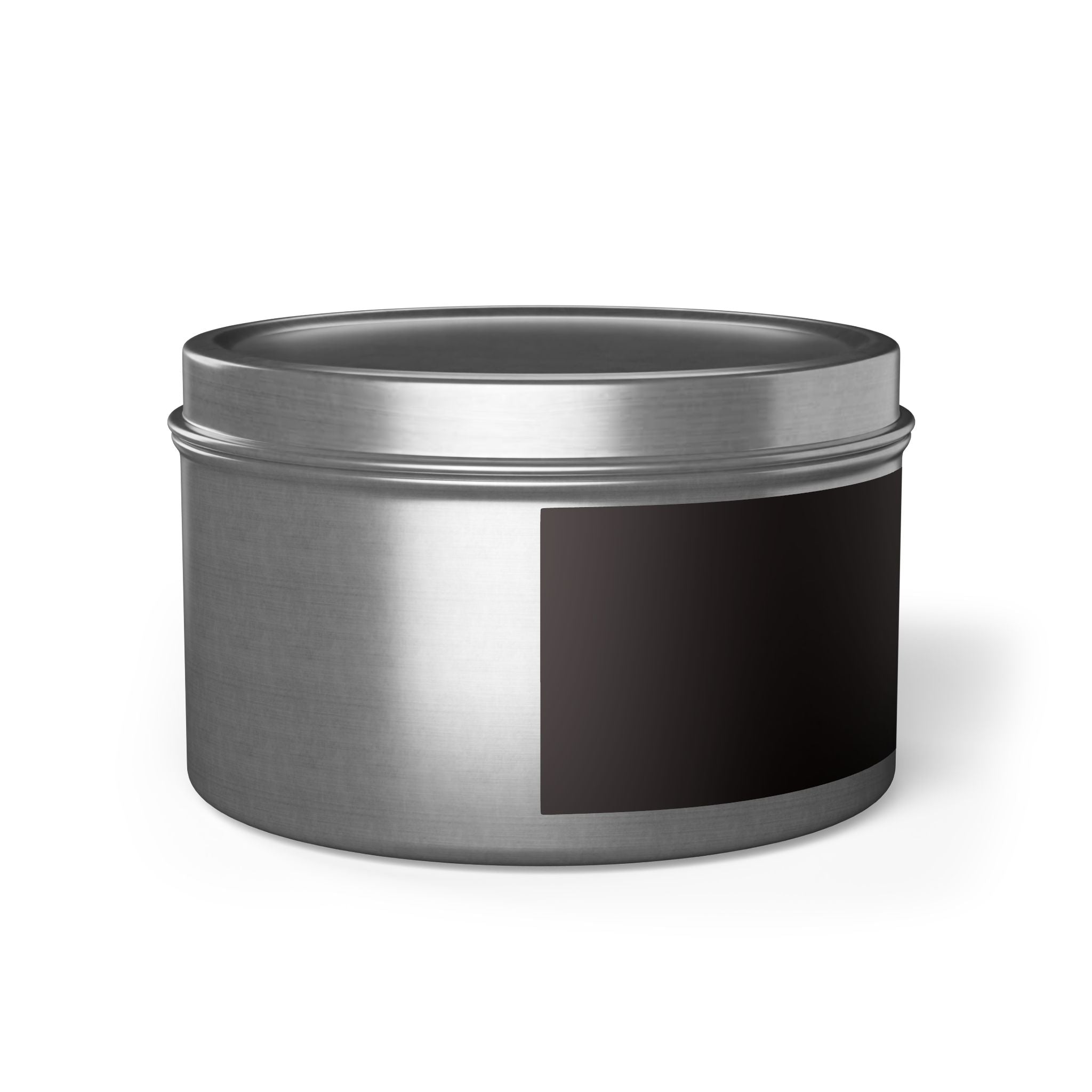 Black Tin Candle — Tonemo’s Romantic Rose Scented Travel Candle