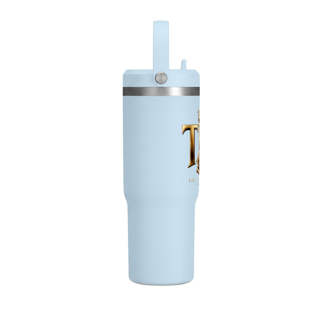 TNF 'The Naji Family' 32oz Nomad Tumbler – Insulated Travel Cup with Gold Crest Design